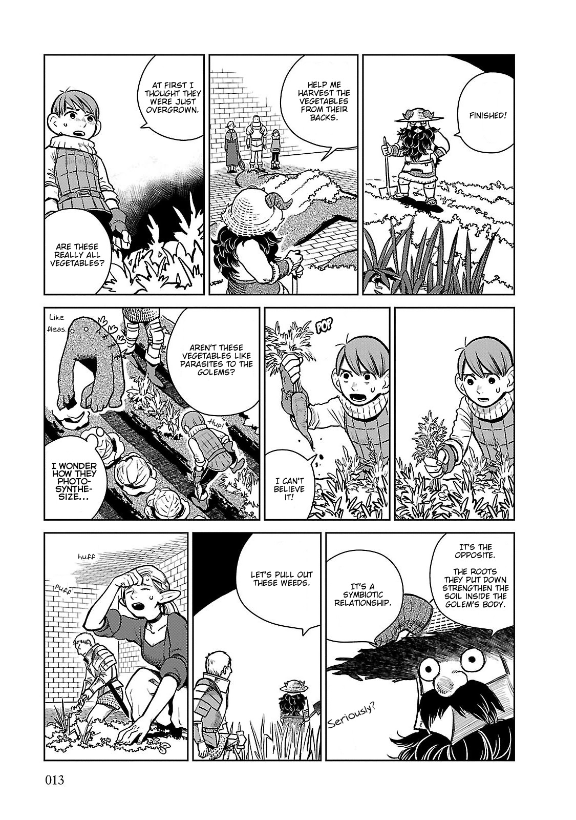 Dungeon Meshi chapter 8 page 13