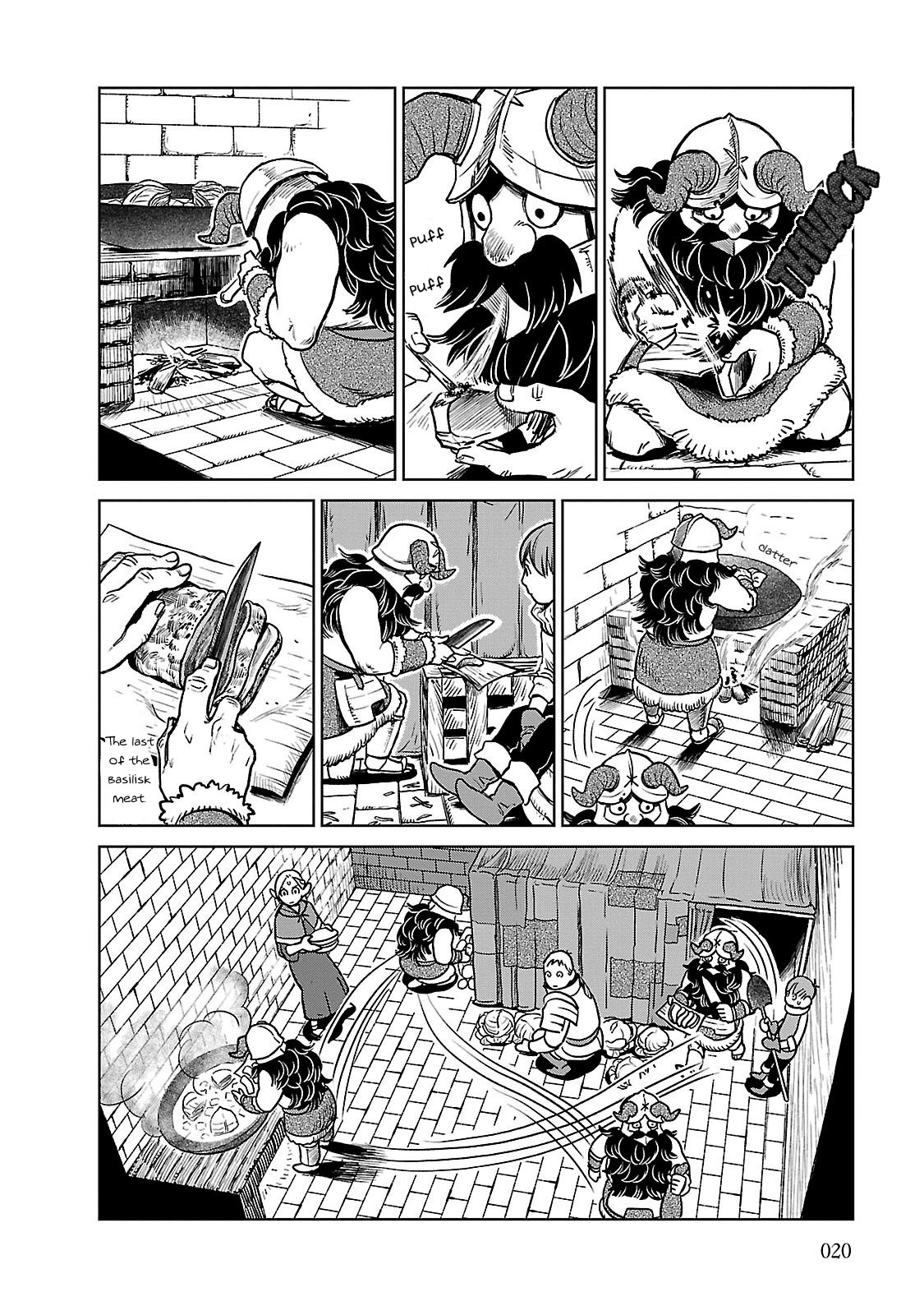 Dungeon Meshi chapter 8 page 20