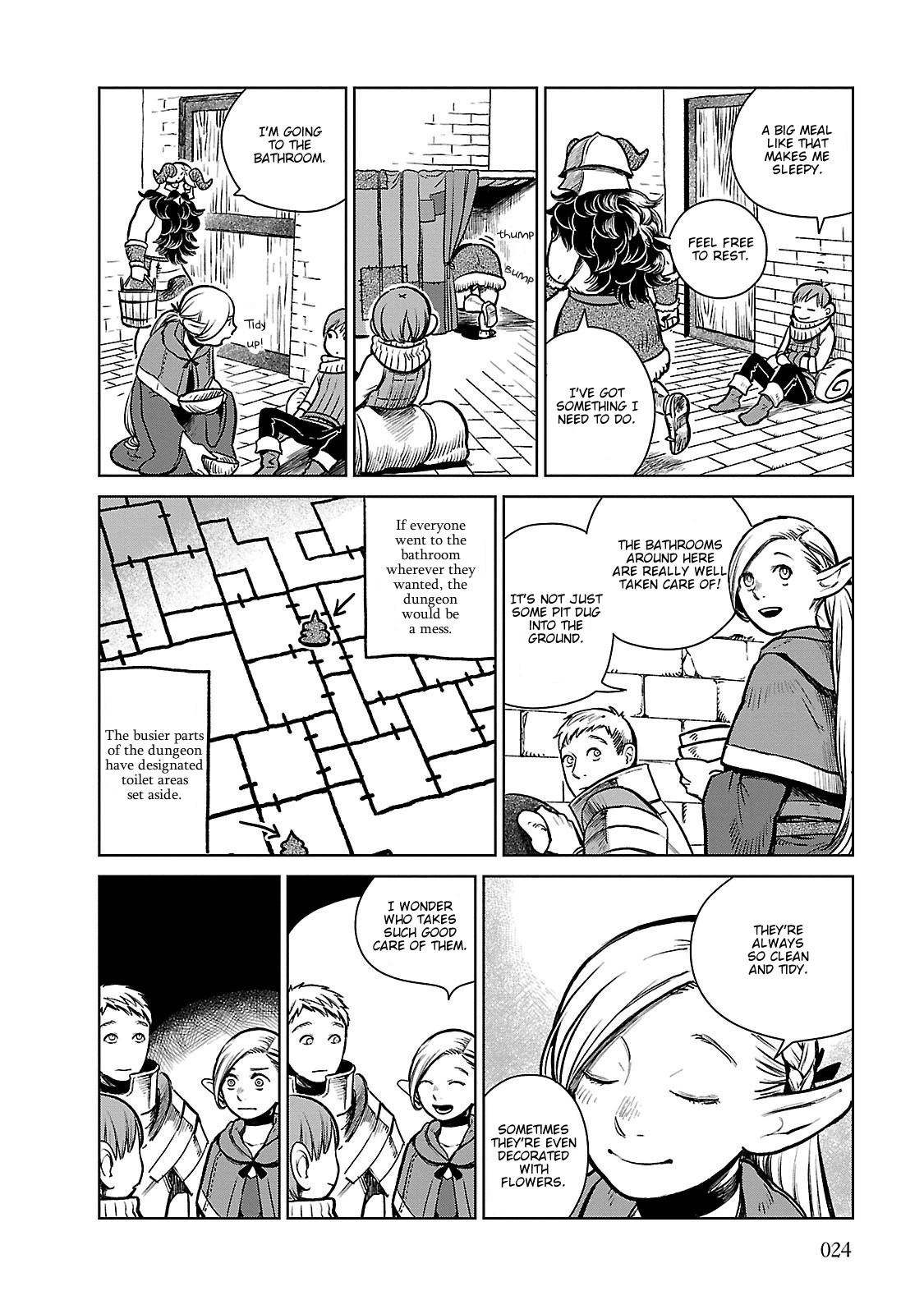 Dungeon Meshi chapter 8 page 24