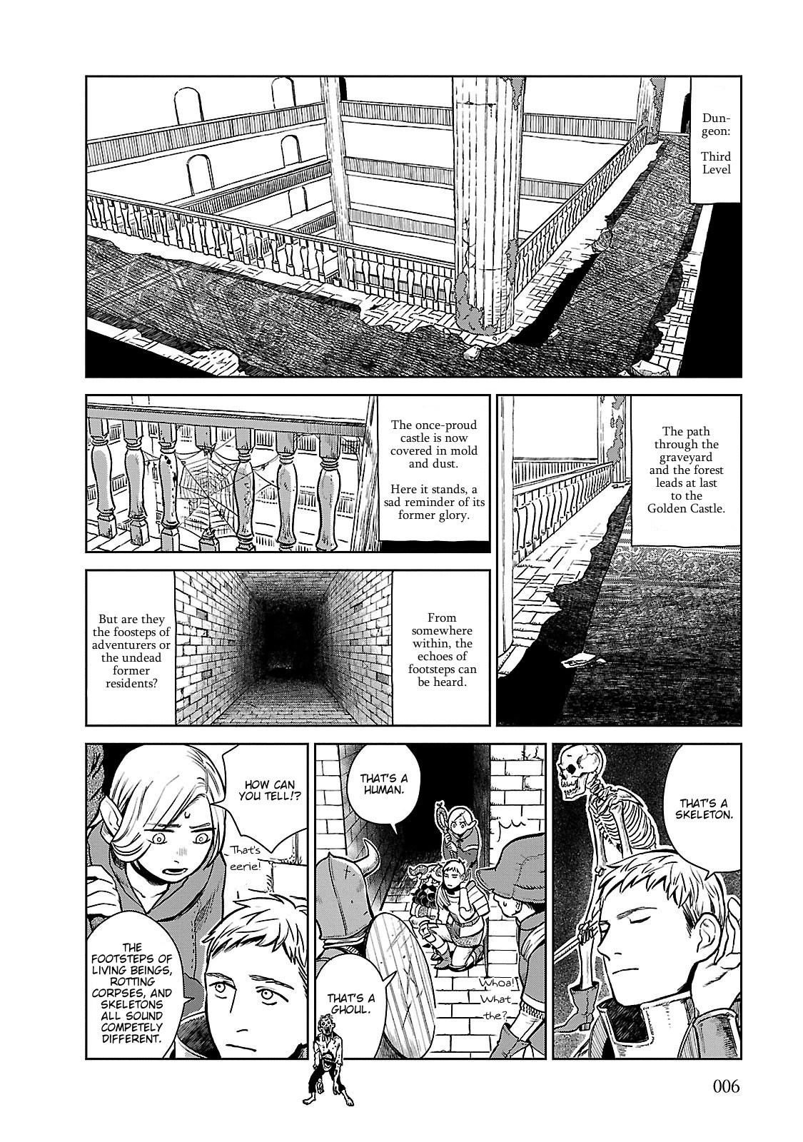 Dungeon Meshi chapter 8 page 6