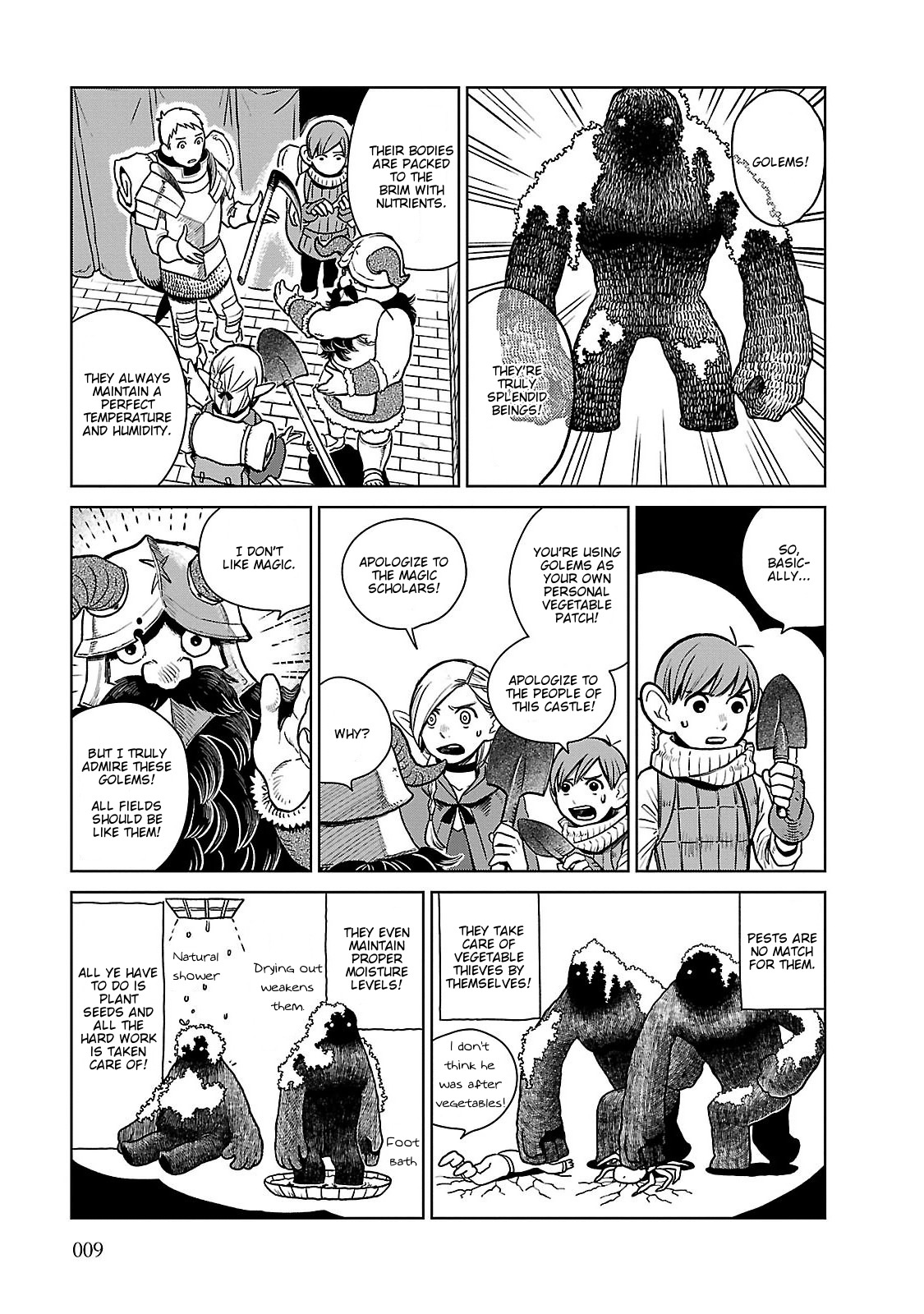 Dungeon Meshi chapter 8 page 9