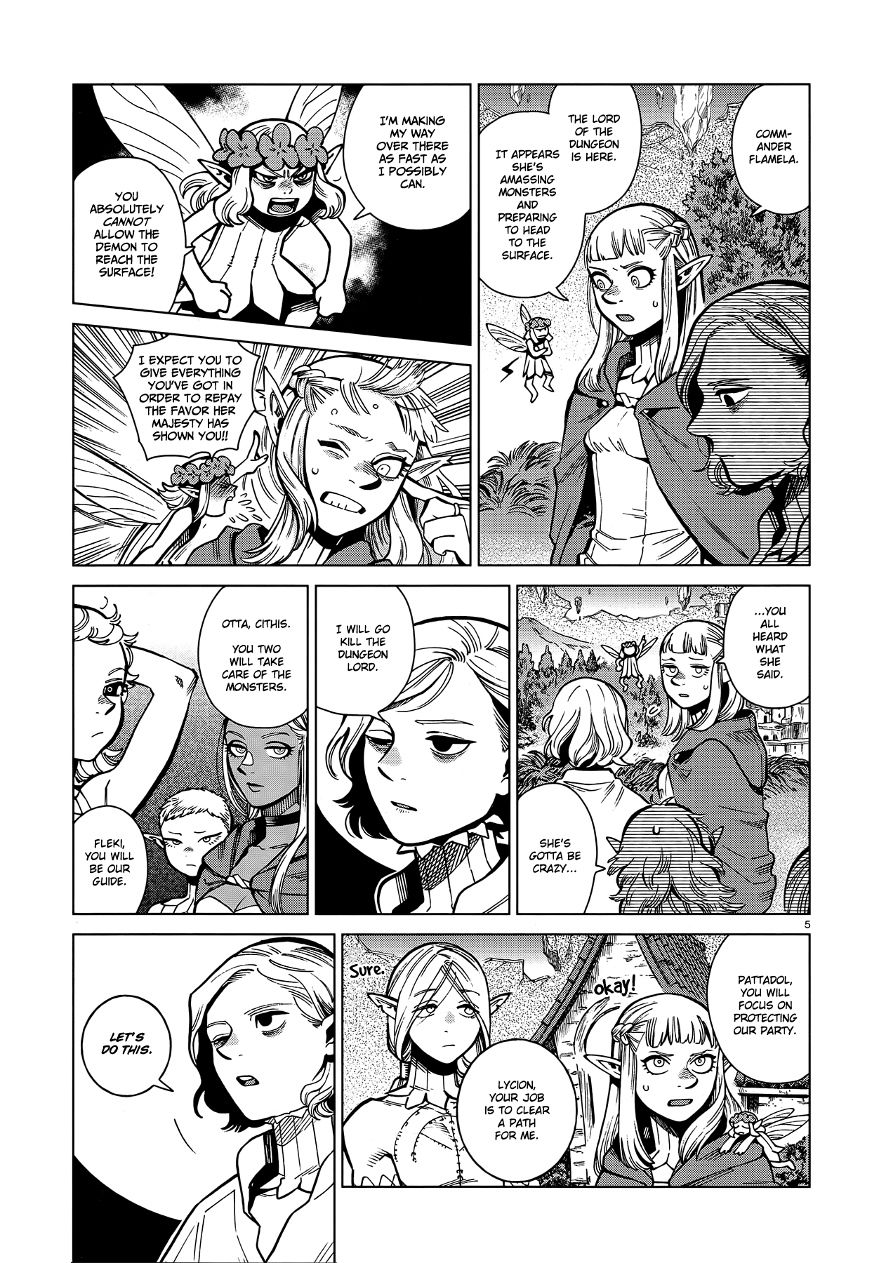 Dungeon Meshi chapter 83 page 5