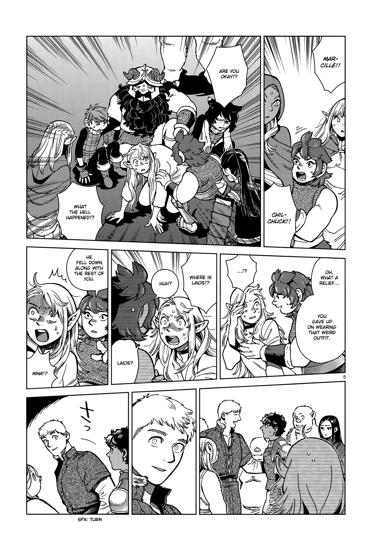 Dungeon Meshi chapter 89 page 5