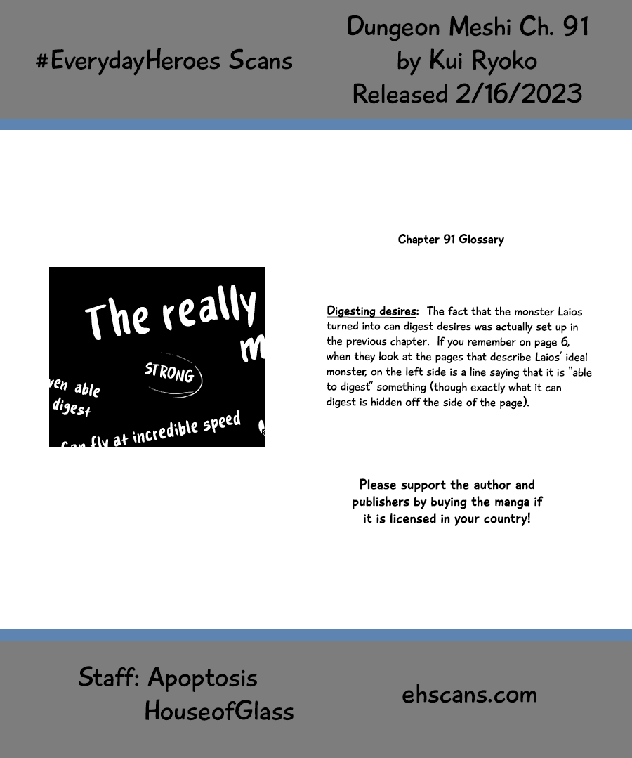 Dungeon Meshi chapter 91 page 36