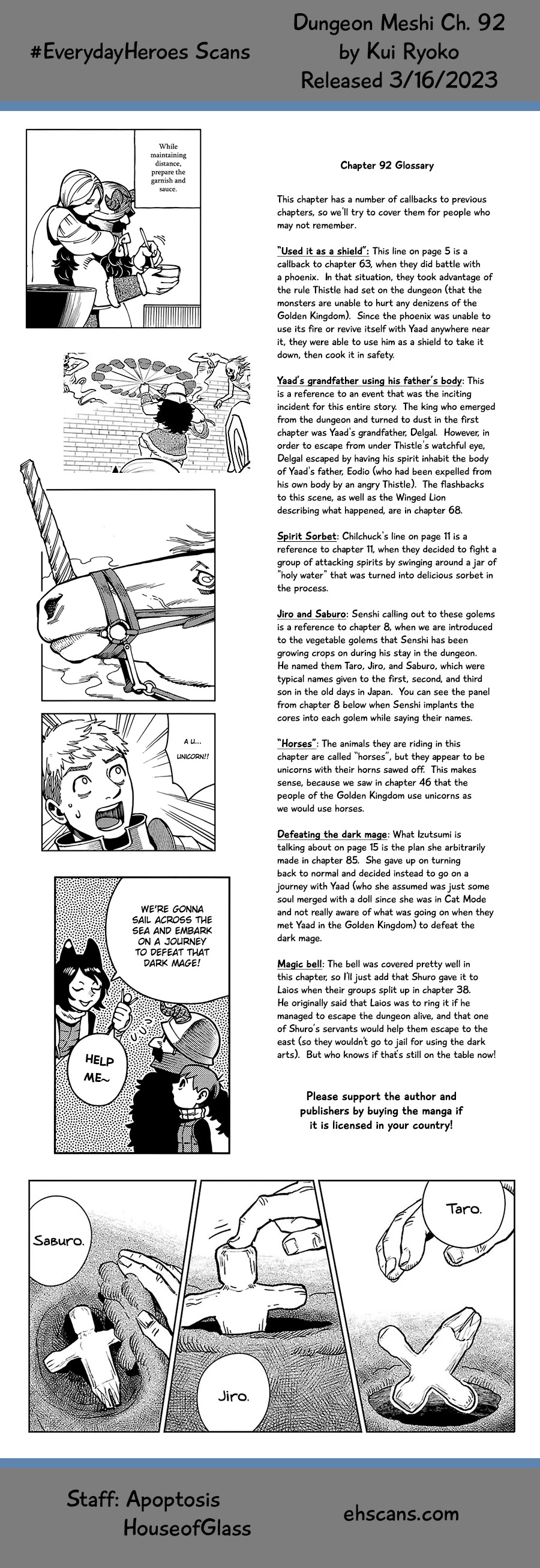 Dungeon Meshi chapter 92 page 33