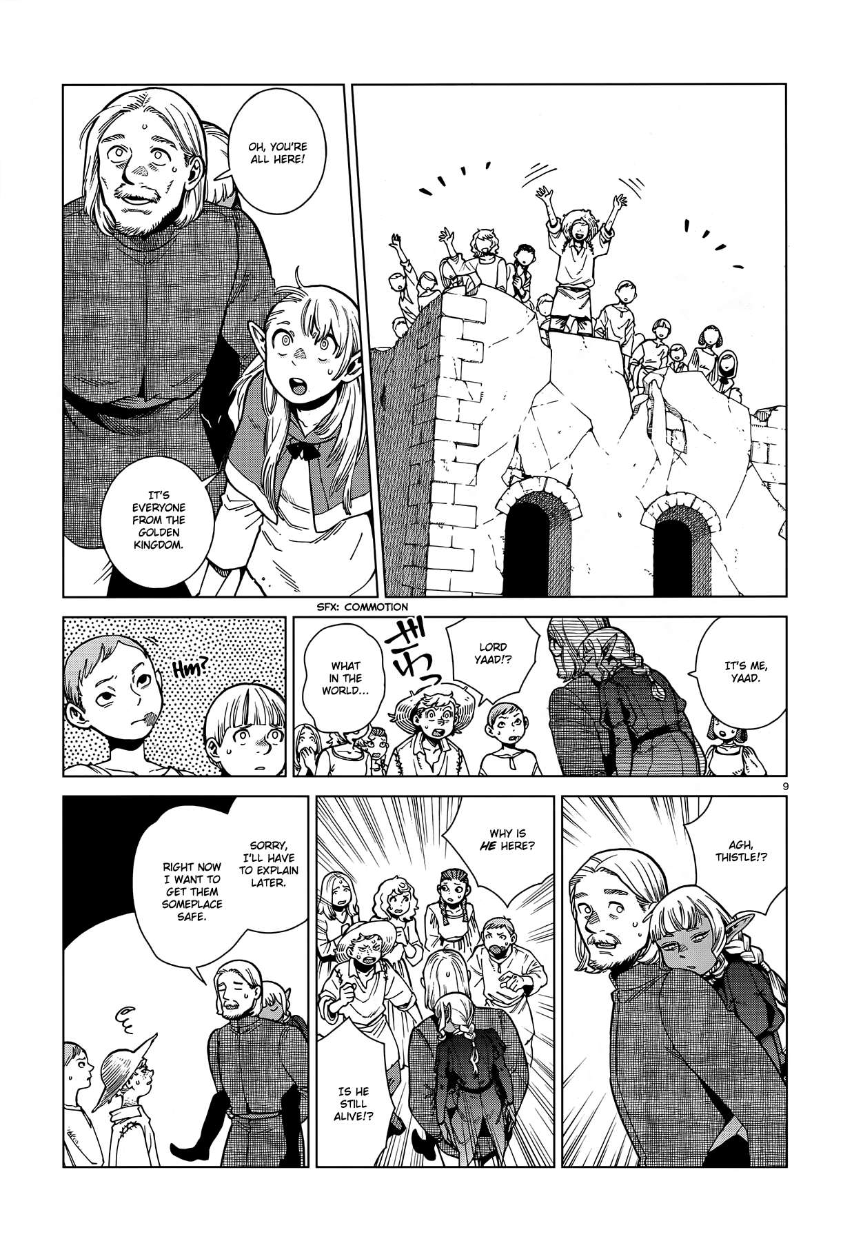 Dungeon Meshi chapter 92 page 9