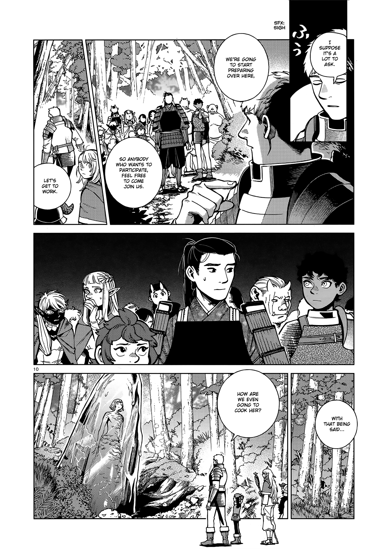 Dungeon Meshi chapter 93 page 10