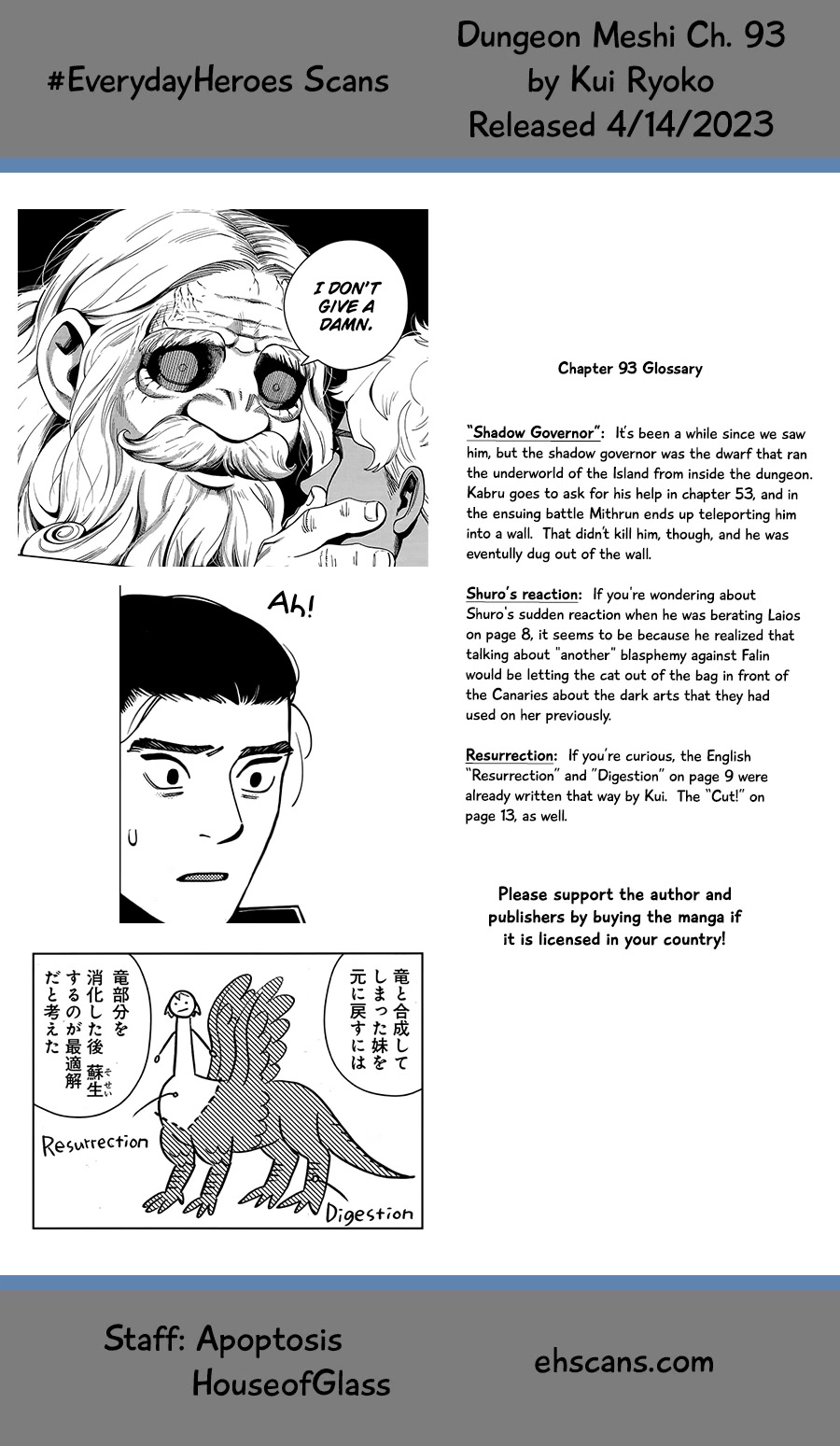 Dungeon Meshi chapter 93 page 19