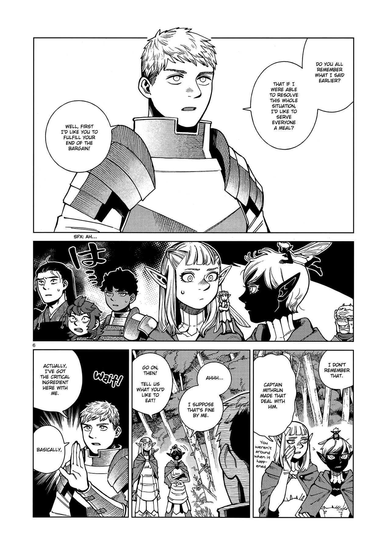 Dungeon Meshi chapter 93 page 6