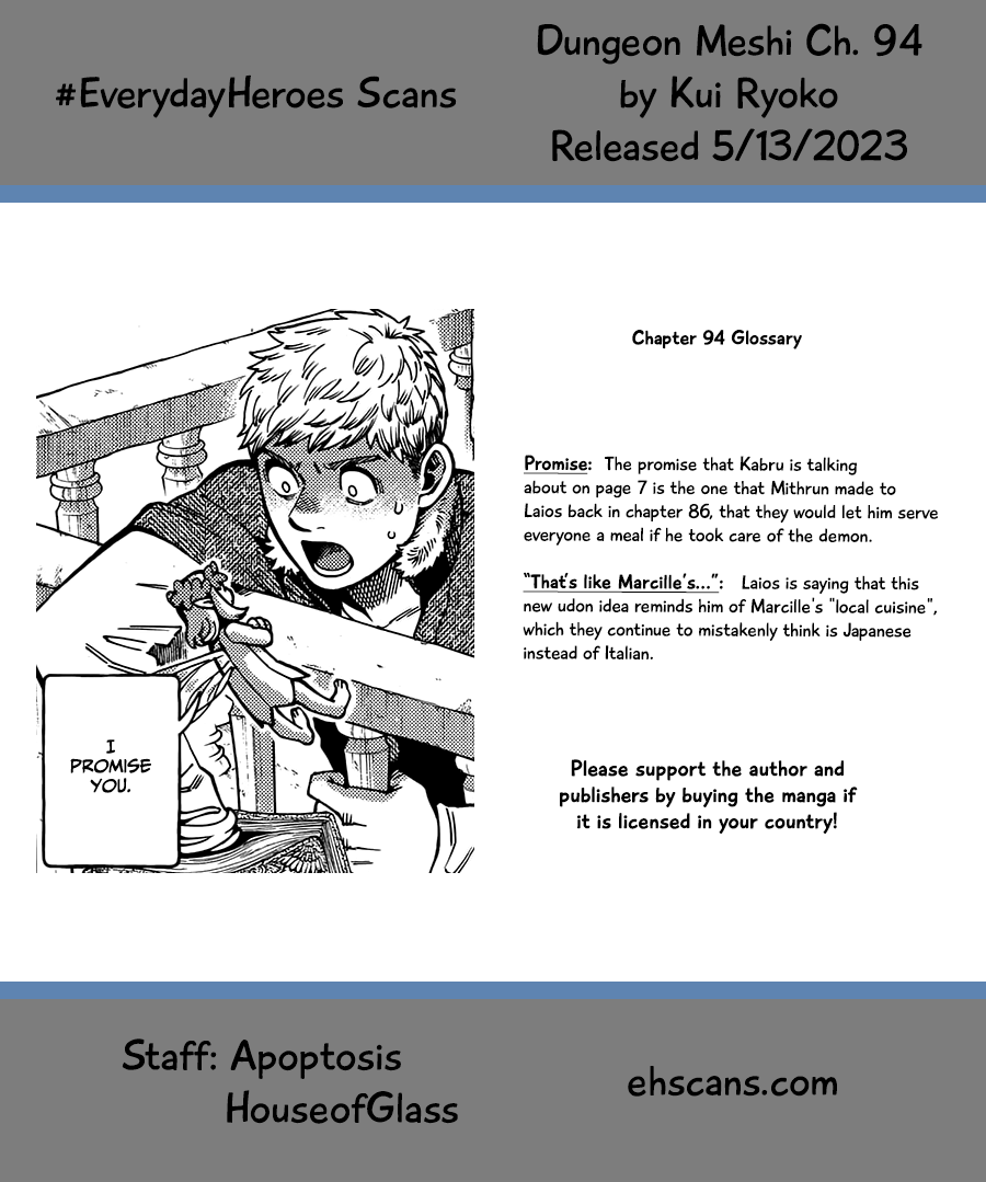 Dungeon Meshi chapter 94 page 21