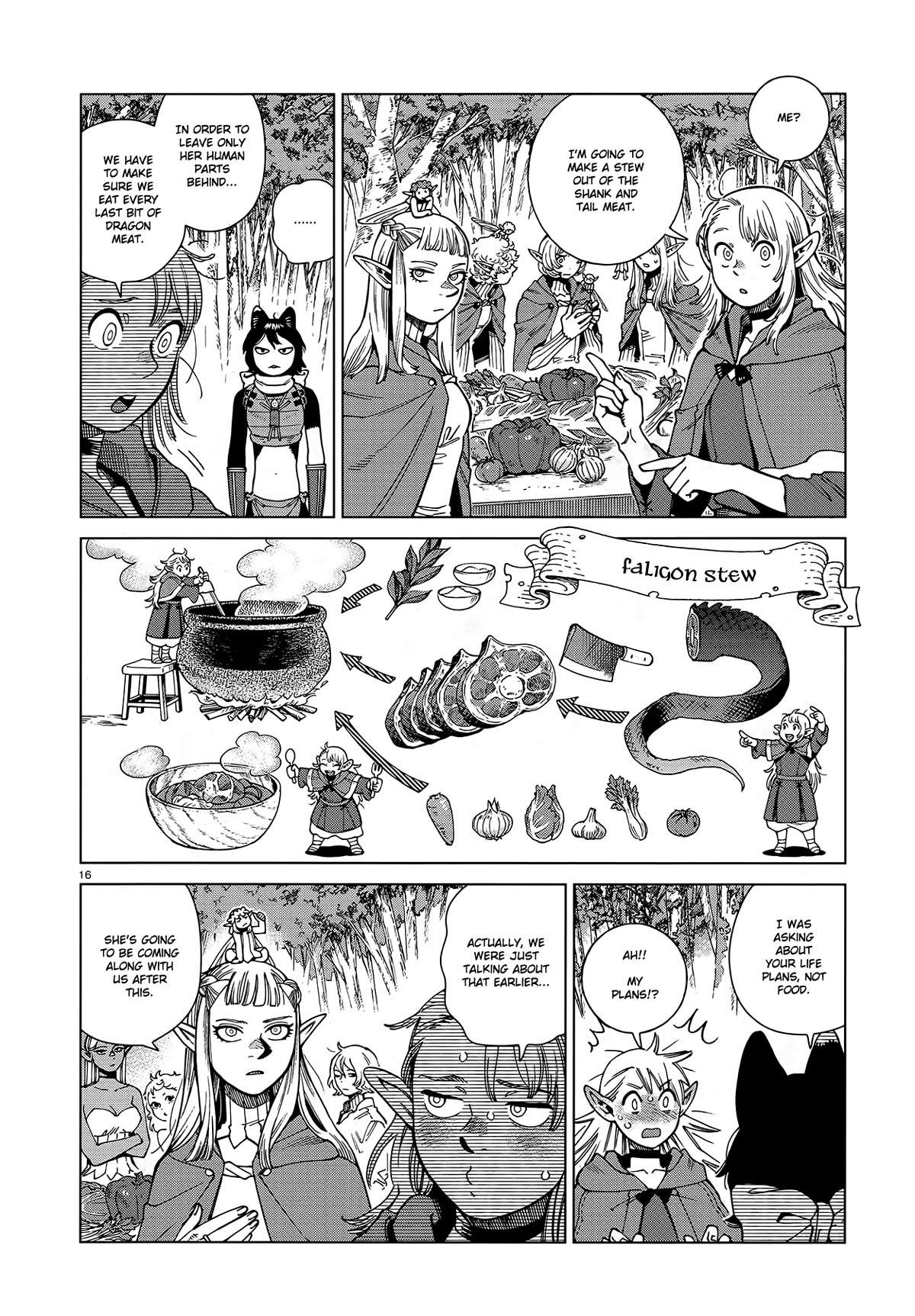 Dungeon Meshi chapter 95 page 16