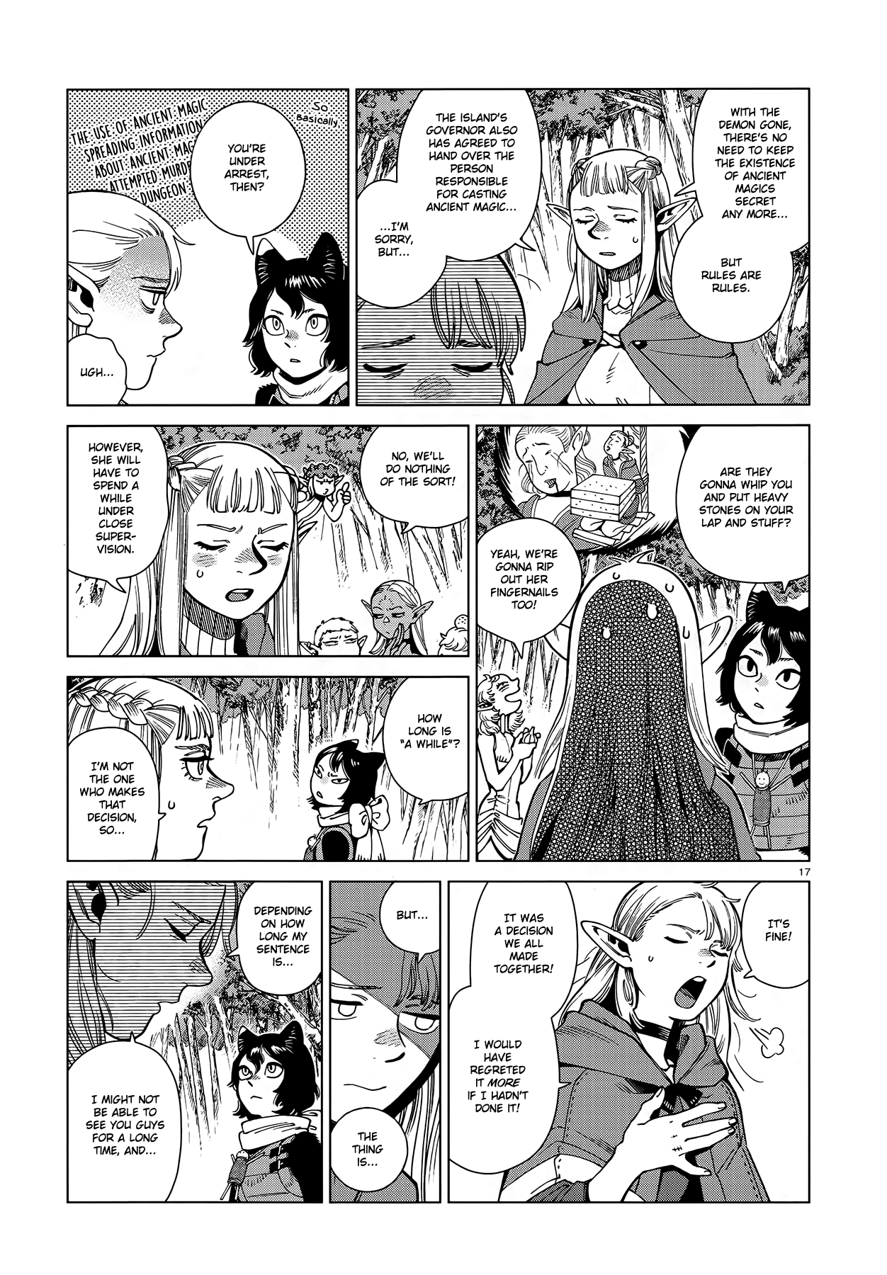 Dungeon Meshi chapter 95 page 17