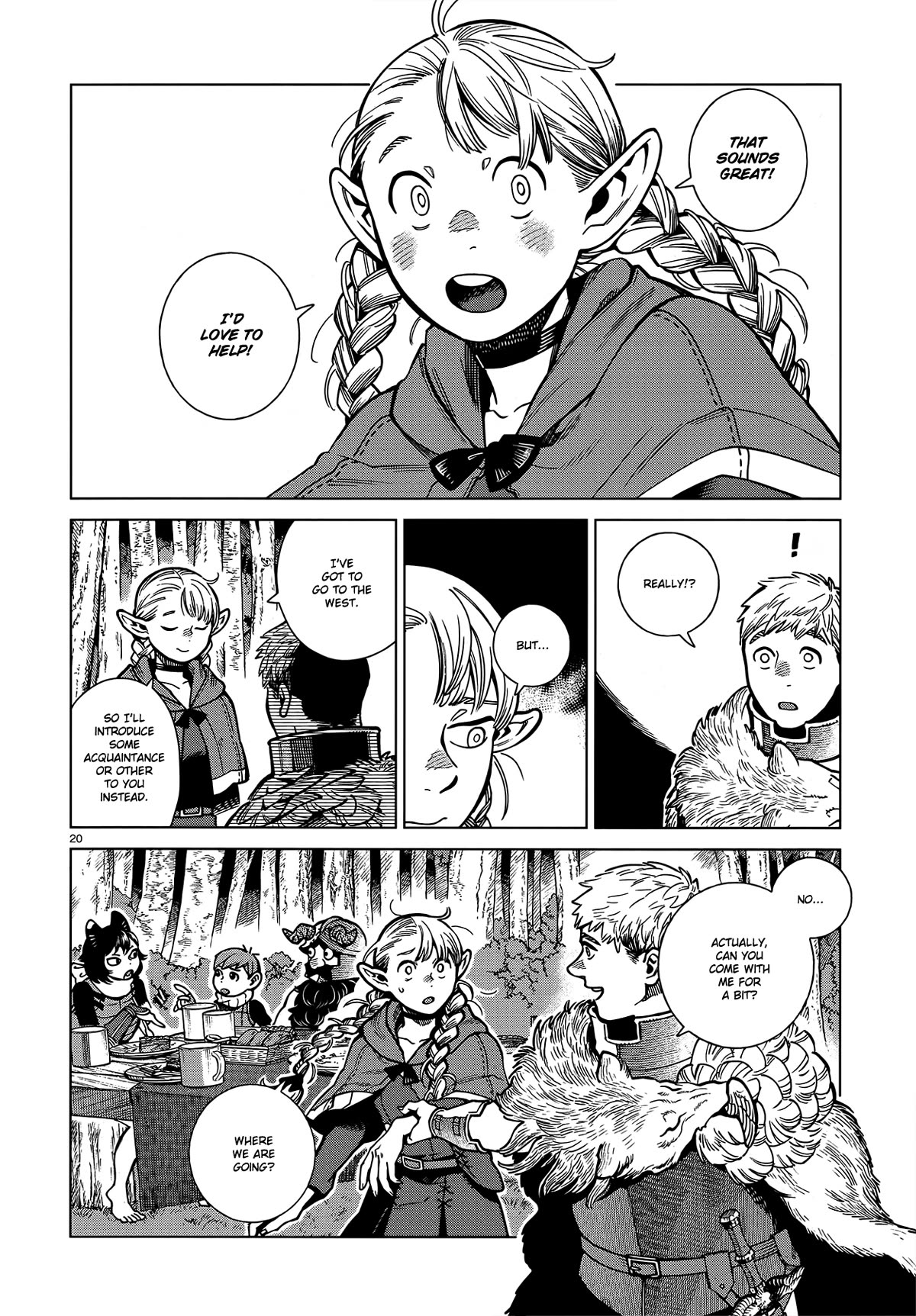 Dungeon Meshi chapter 96 page 20