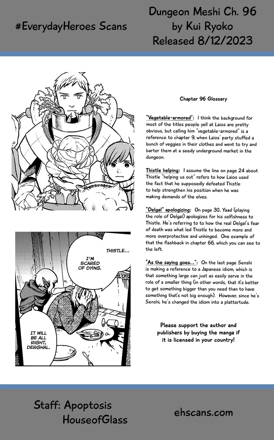 Dungeon Meshi chapter 96 page 37