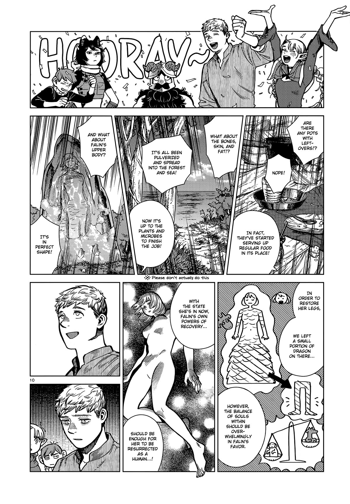 Dungeon Meshi chapter 97 page 10