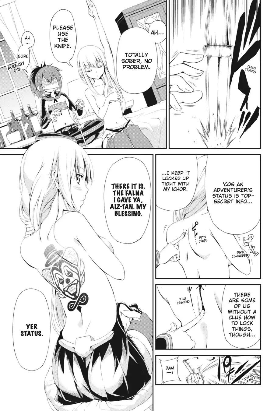 Dungeon ni Deai o Motomeru no wa Machigatte Iru Darou ka Gaiden - Sword Oratoria chapter 0 page 34