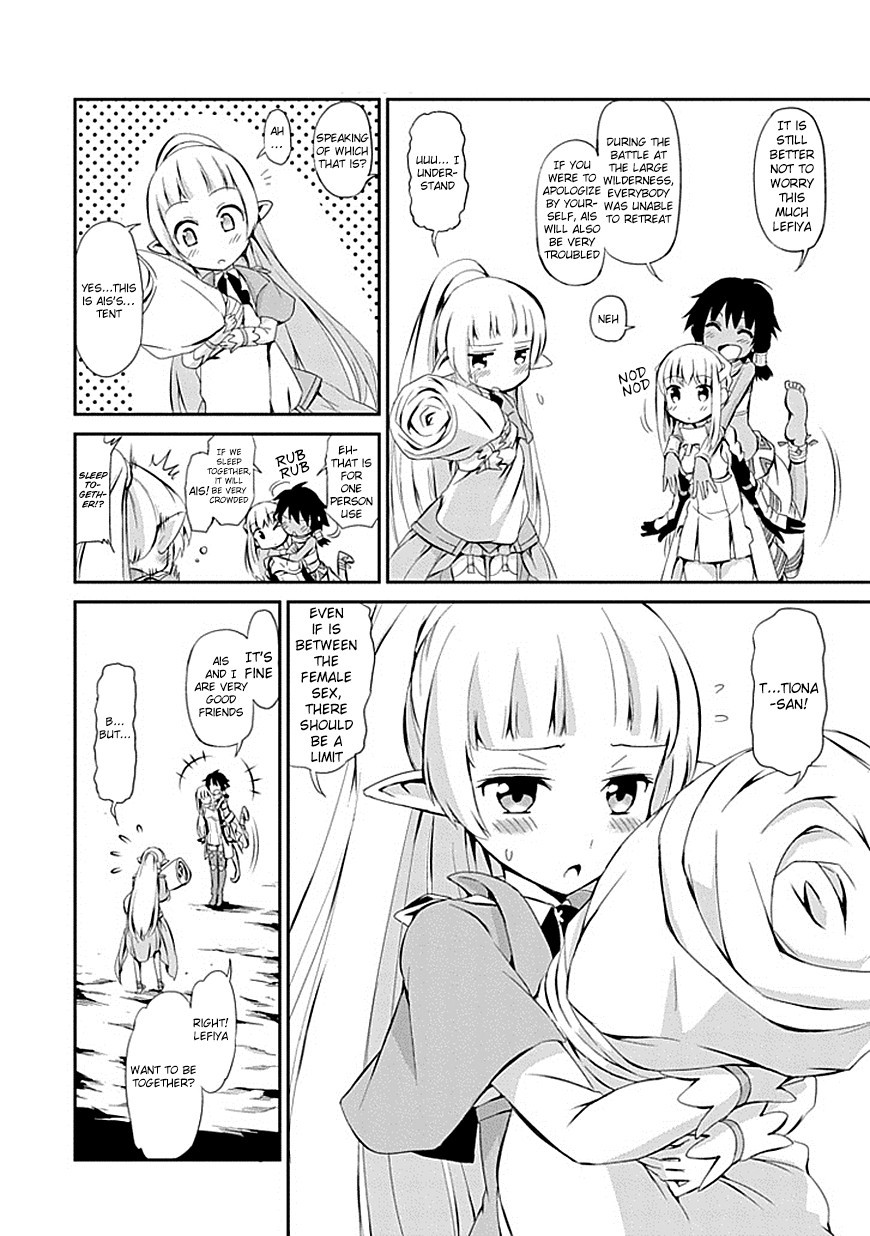 Dungeon ni Deai o Motomeru no wa Machigatte Iru Darou ka Gaiden - Sword Oratoria chapter 1 page 28