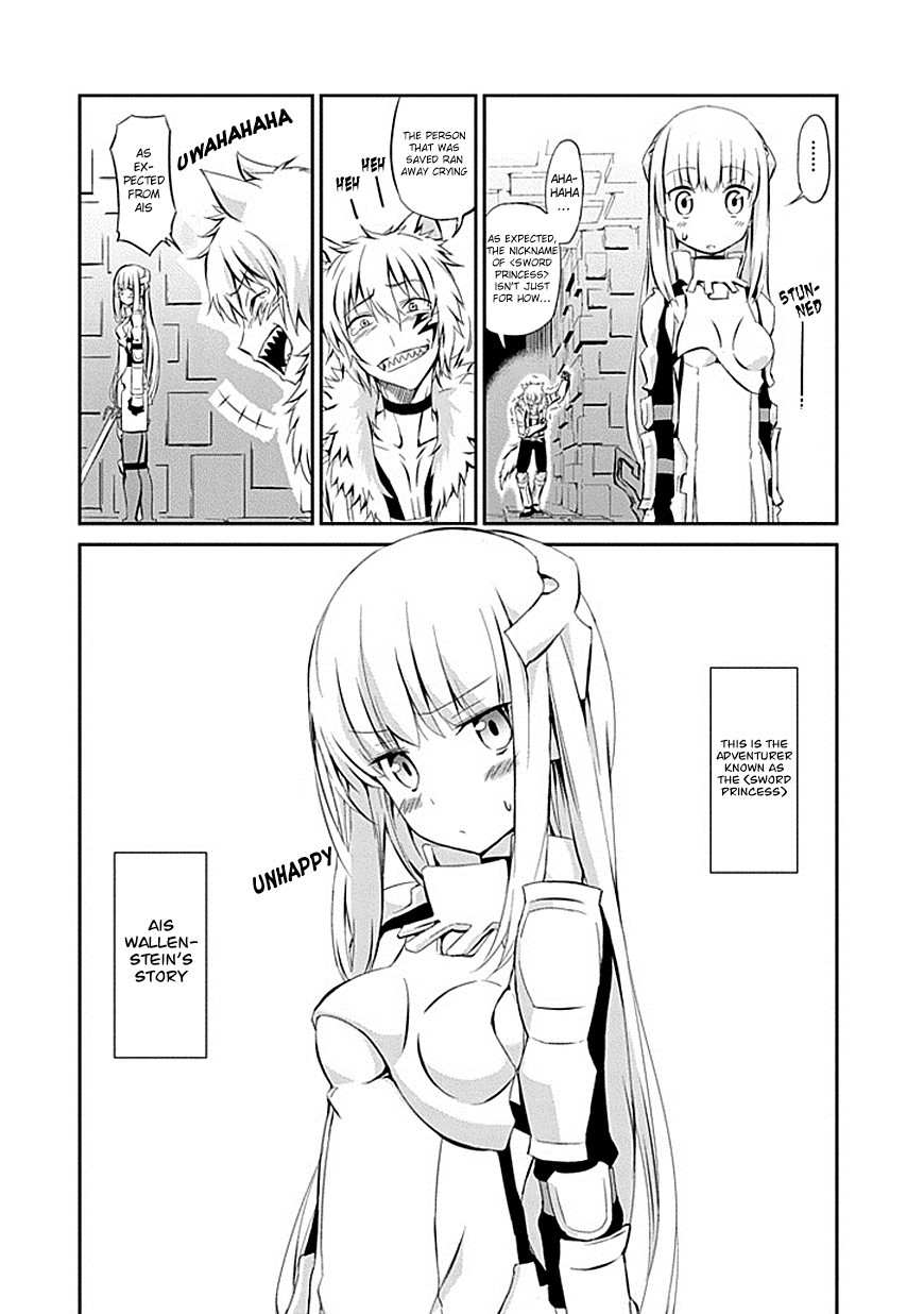 Dungeon ni Deai o Motomeru no wa Machigatte Iru Darou ka Gaiden - Sword Oratoria chapter 1 page 4