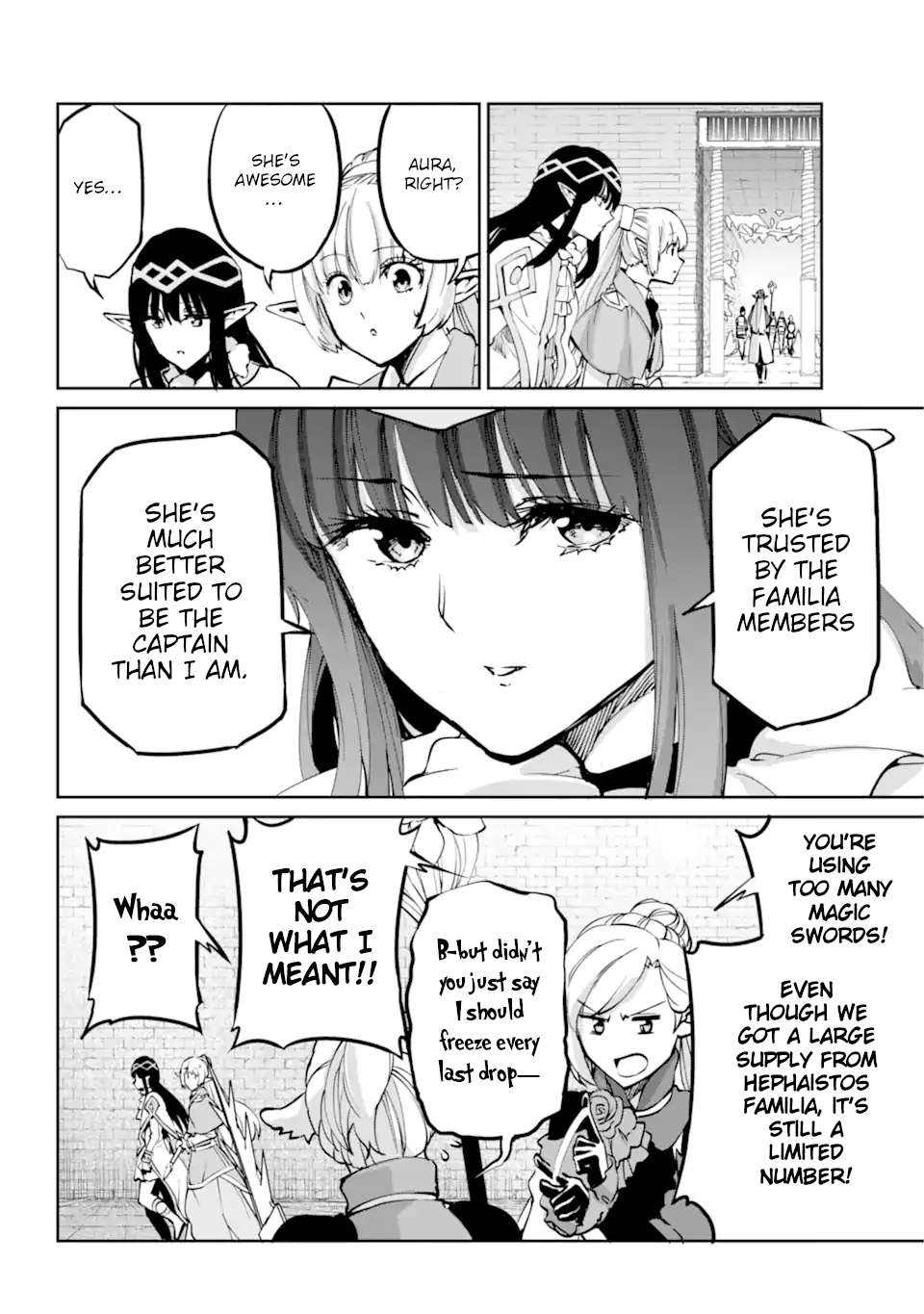 Dungeon ni Deai o Motomeru no wa Machigatte Iru Darou ka Gaiden - Sword Oratoria chapter 101 page 13