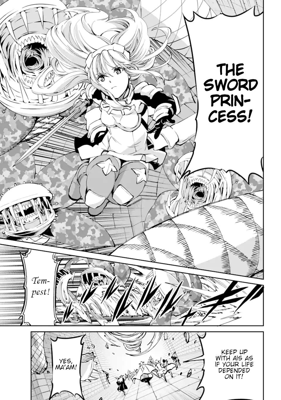 Dungeon ni Deai o Motomeru no wa Machigatte Iru Darou ka Gaiden - Sword Oratoria chapter 101 page 24