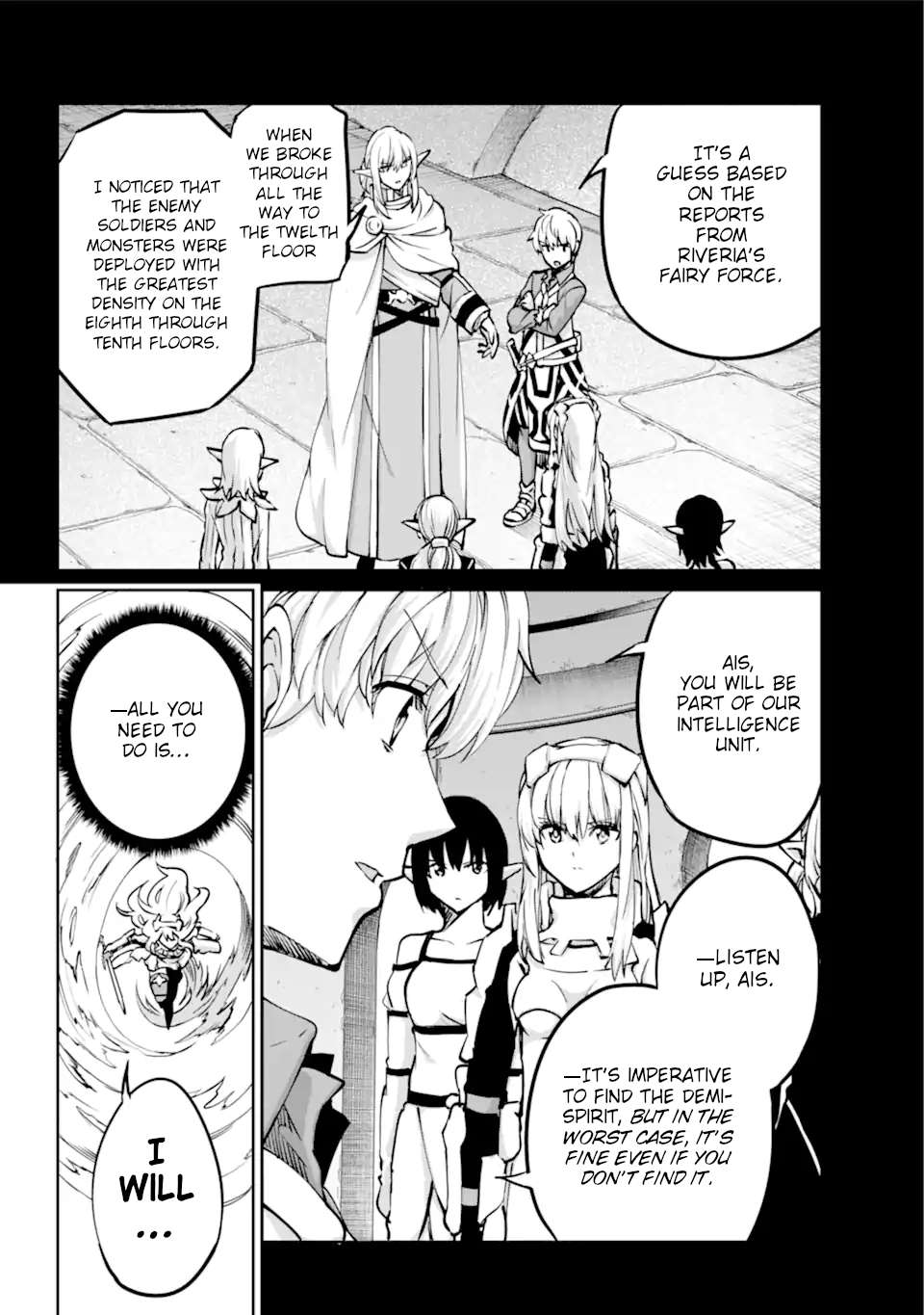 Dungeon ni Deai o Motomeru no wa Machigatte Iru Darou ka Gaiden - Sword Oratoria chapter 101 page 27