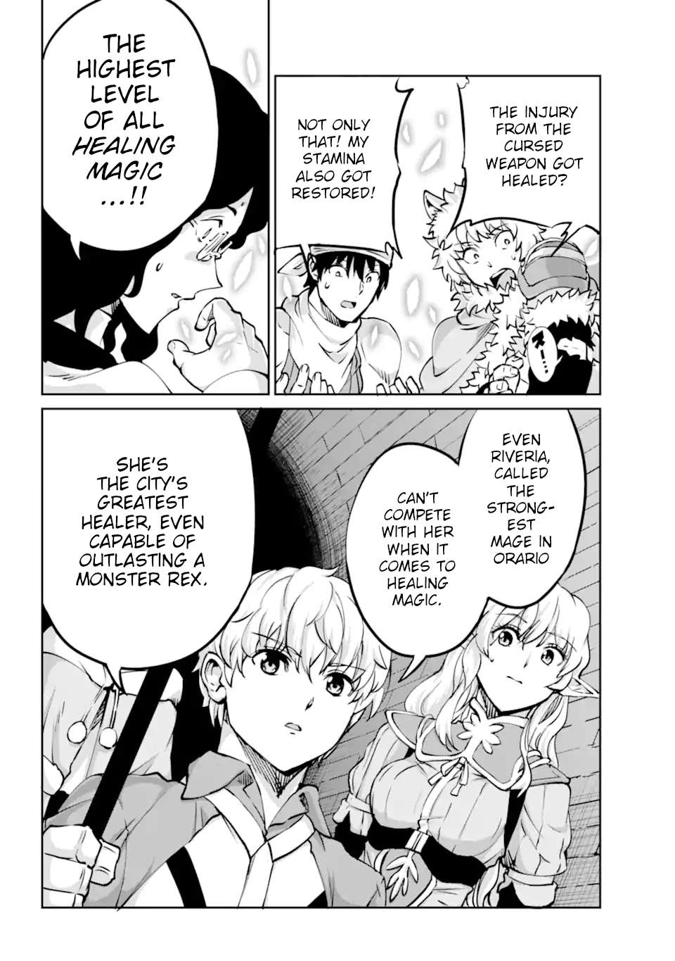 Dungeon ni Deai o Motomeru no wa Machigatte Iru Darou ka Gaiden - Sword Oratoria chapter 101 page 38