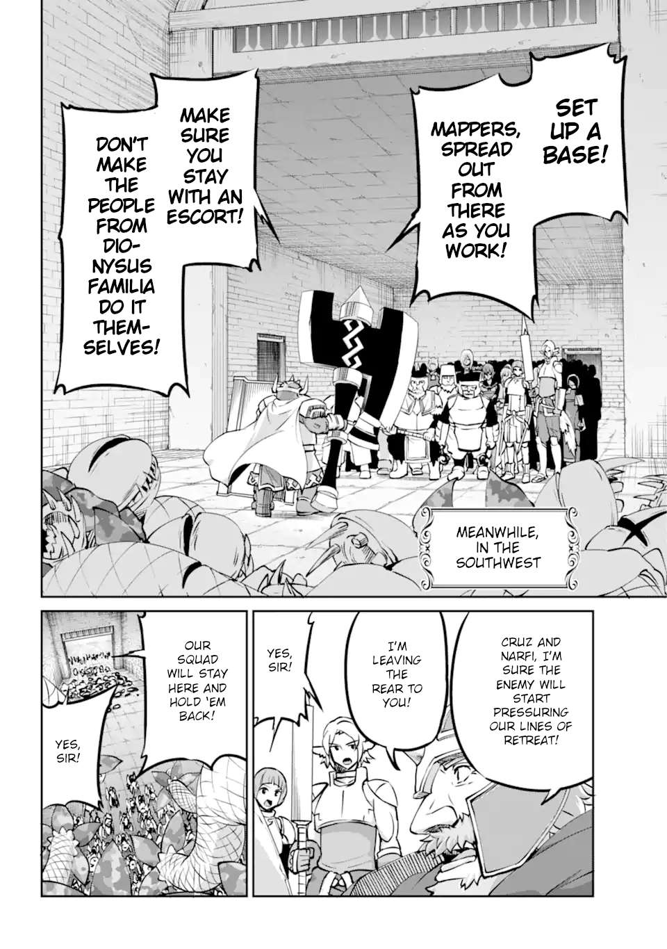 Dungeon ni Deai o Motomeru no wa Machigatte Iru Darou ka Gaiden - Sword Oratoria chapter 101 page 9