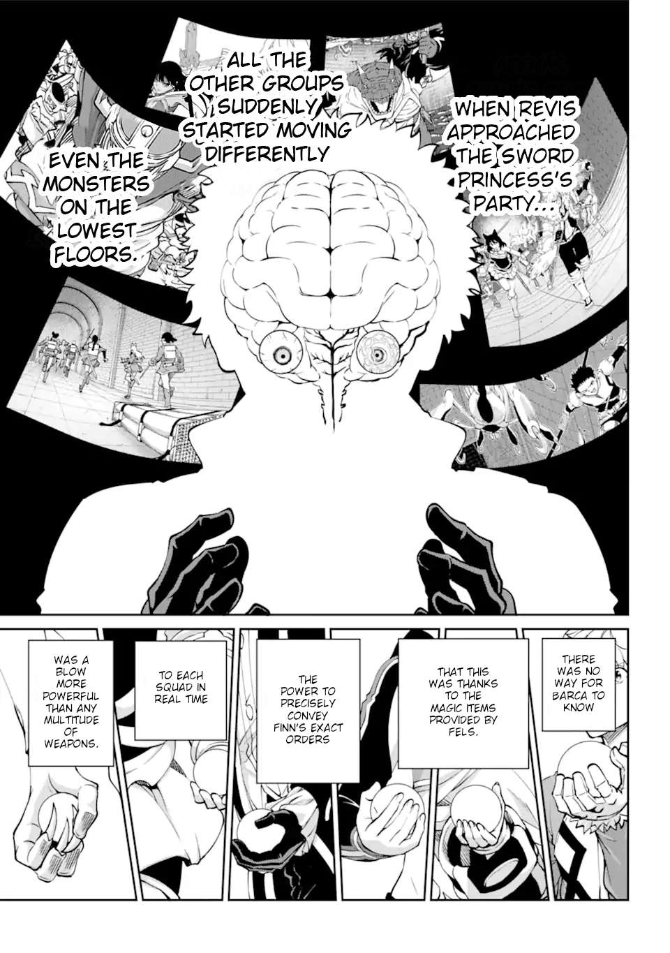 Dungeon ni Deai o Motomeru no wa Machigatte Iru Darou ka Gaiden - Sword Oratoria chapter 102 page 35