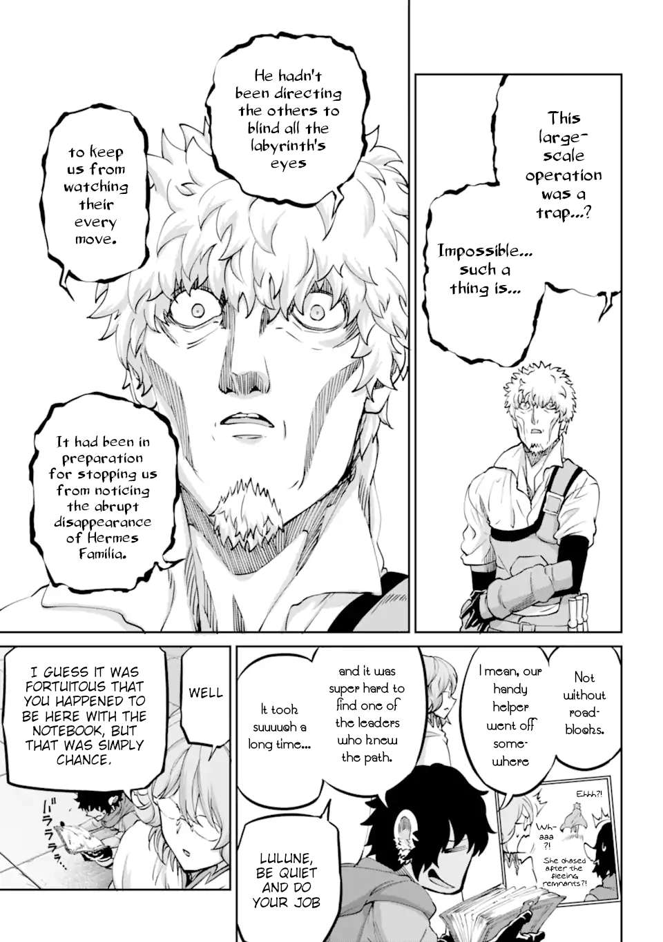 Dungeon ni Deai o Motomeru no wa Machigatte Iru Darou ka Gaiden - Sword Oratoria chapter 103 page 20