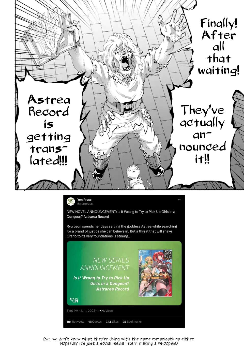 Dungeon ni Deai o Motomeru no wa Machigatte Iru Darou ka Gaiden - Sword Oratoria chapter 103 page 44