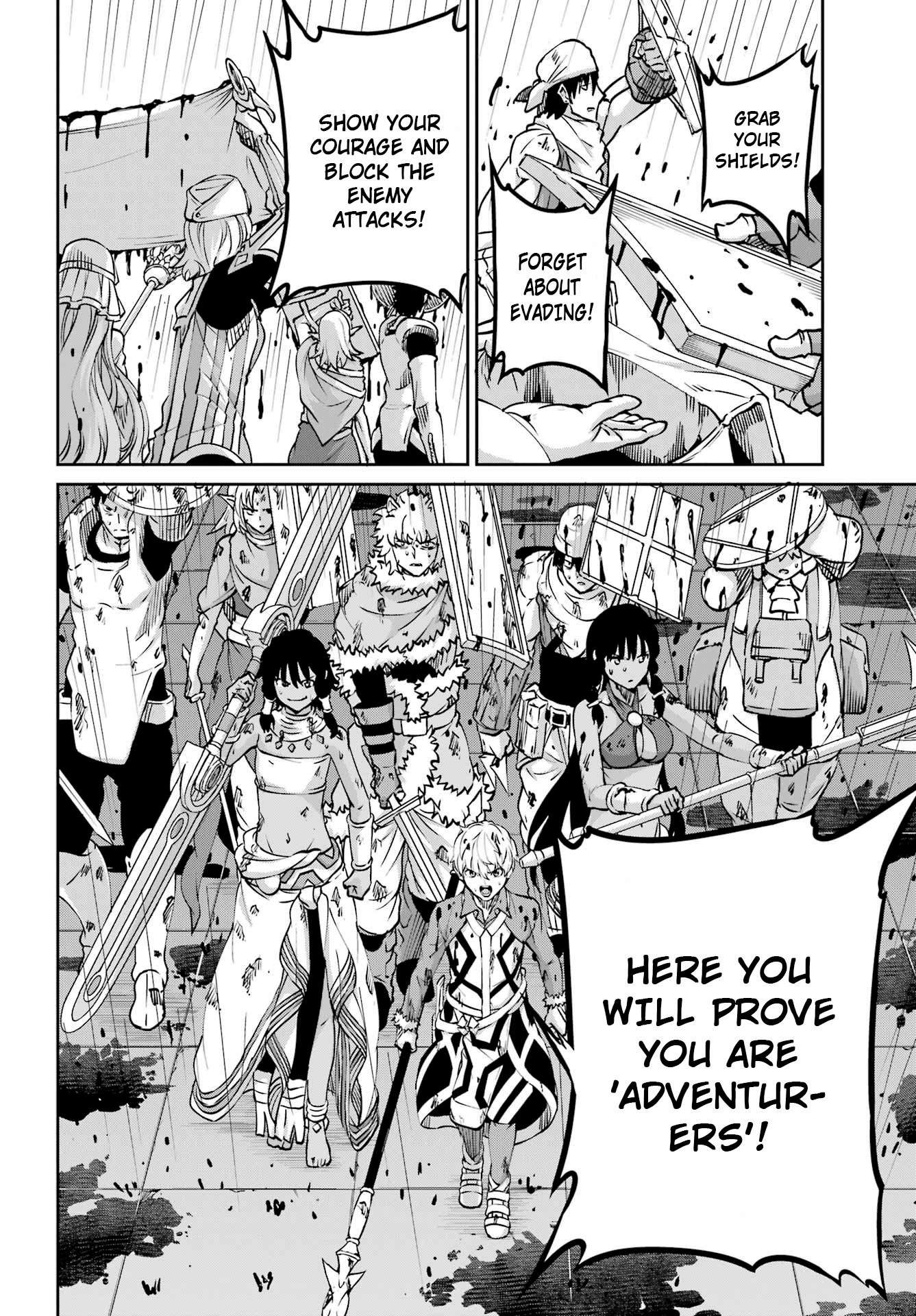 Dungeon ni Deai o Motomeru no wa Machigatte Iru Darou ka Gaiden - Sword Oratoria chapter 104 page 28