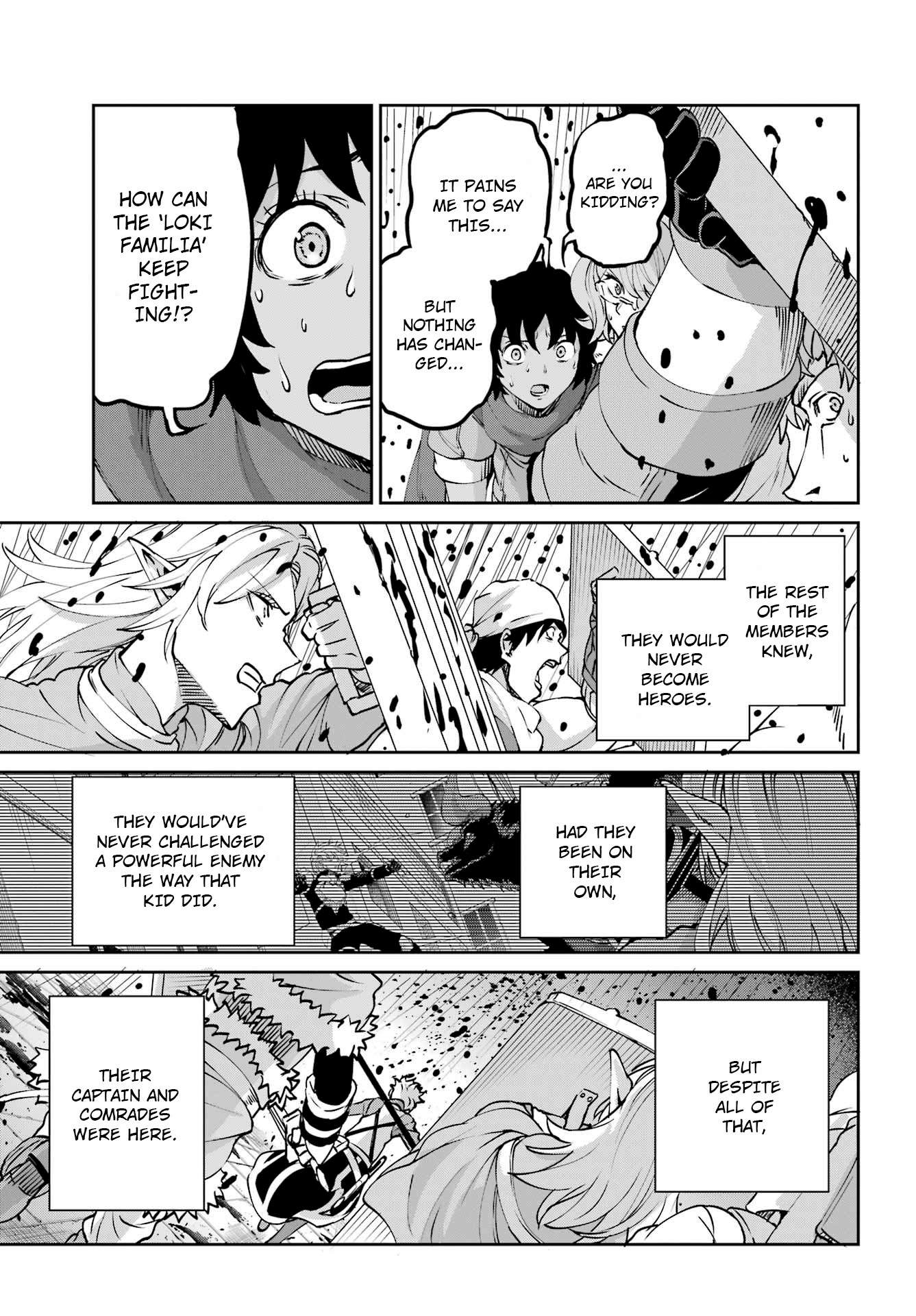 Dungeon ni Deai o Motomeru no wa Machigatte Iru Darou ka Gaiden - Sword Oratoria chapter 104 page 31