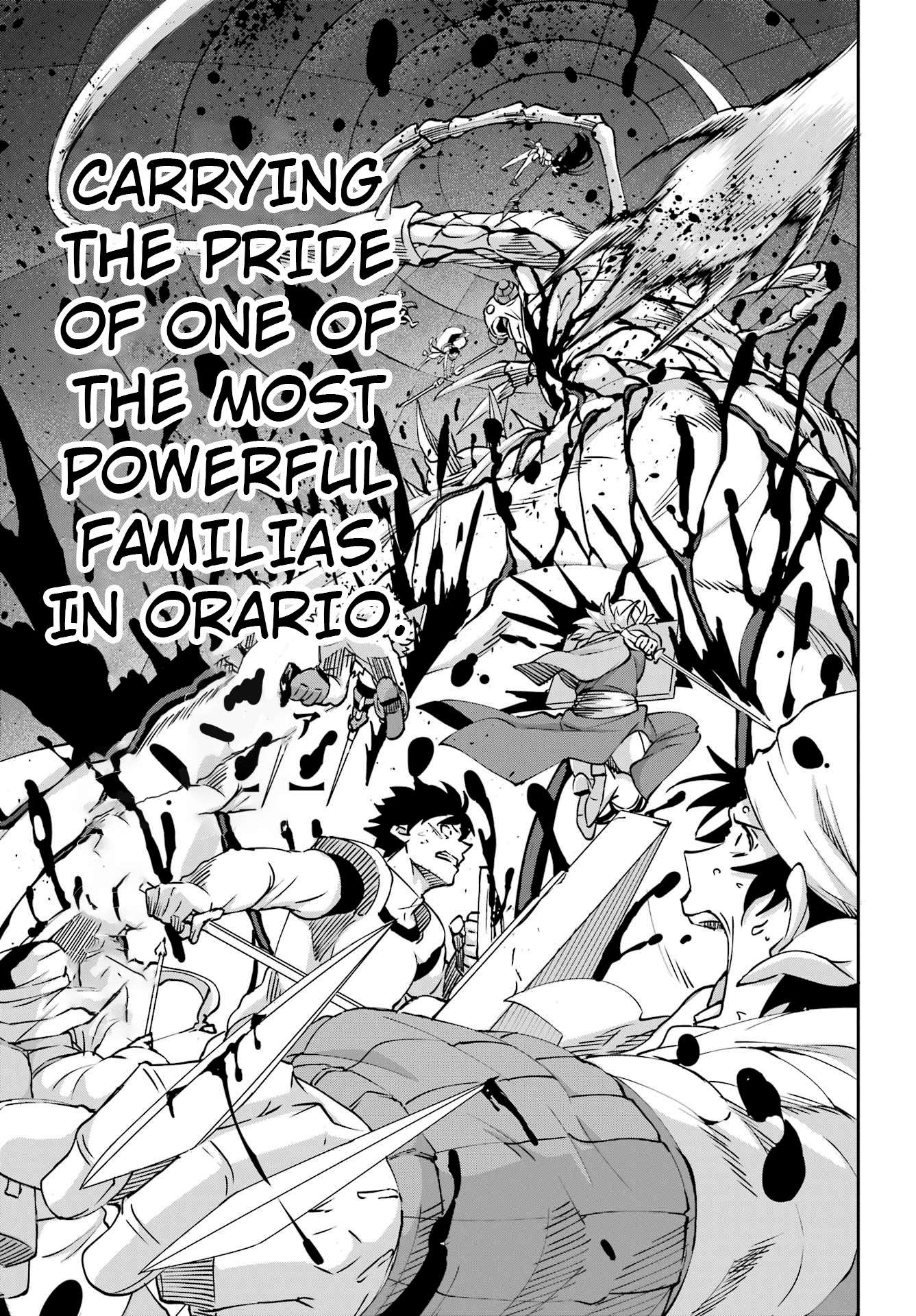 Dungeon ni Deai o Motomeru no wa Machigatte Iru Darou ka Gaiden - Sword Oratoria chapter 104 page 33