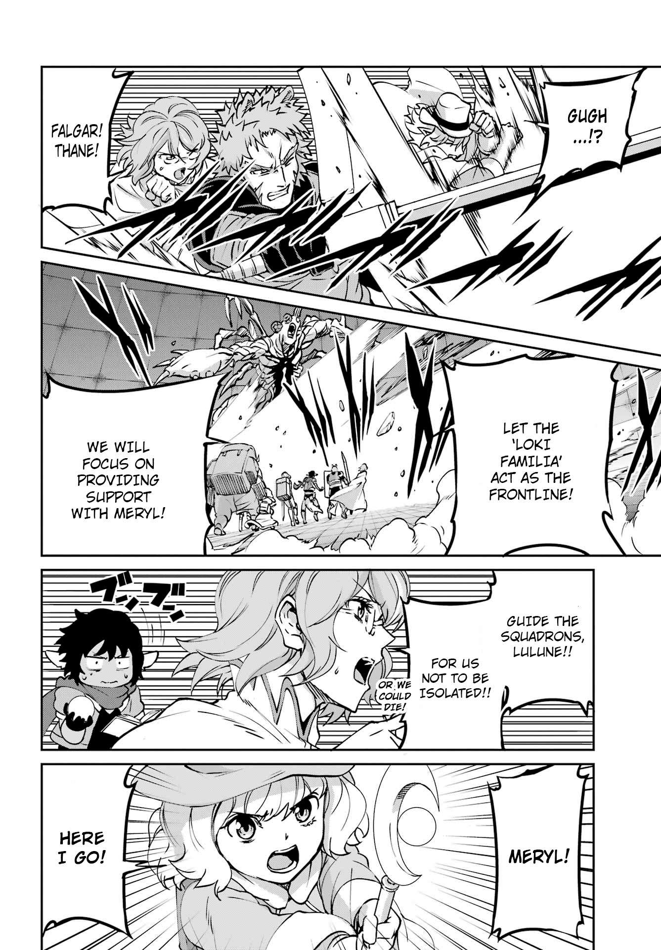 Dungeon ni Deai o Motomeru no wa Machigatte Iru Darou ka Gaiden - Sword Oratoria chapter 104 page 6