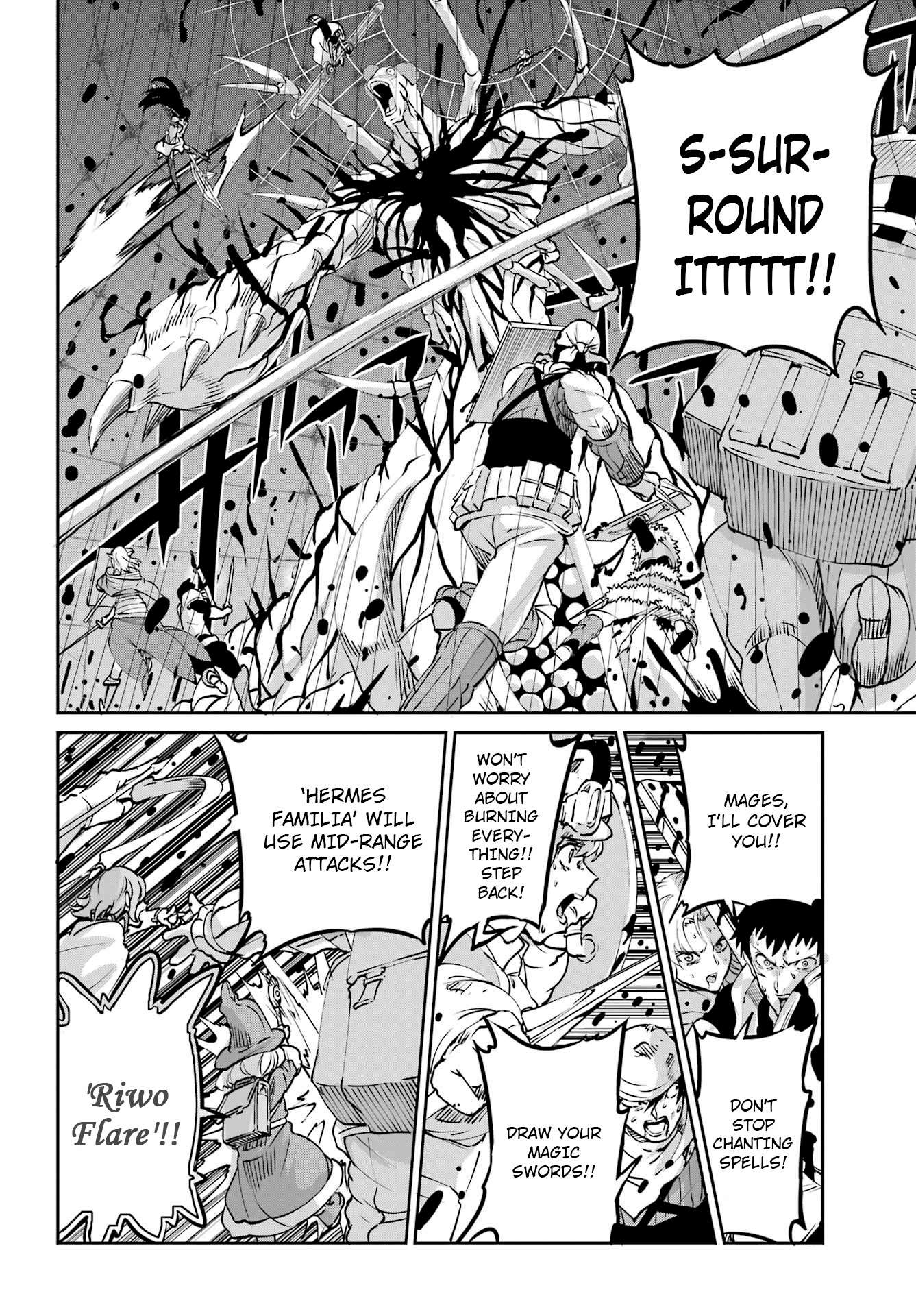 Dungeon ni Deai o Motomeru no wa Machigatte Iru Darou ka Gaiden - Sword Oratoria chapter 105 page 6