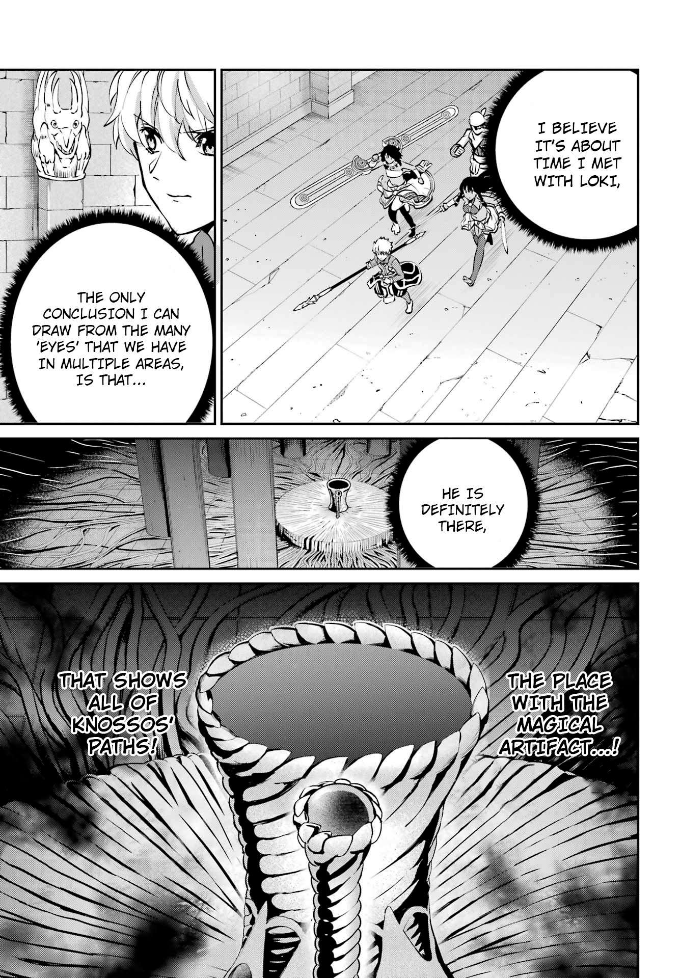 Dungeon ni Deai o Motomeru no wa Machigatte Iru Darou ka Gaiden - Sword Oratoria chapter 106 page 31