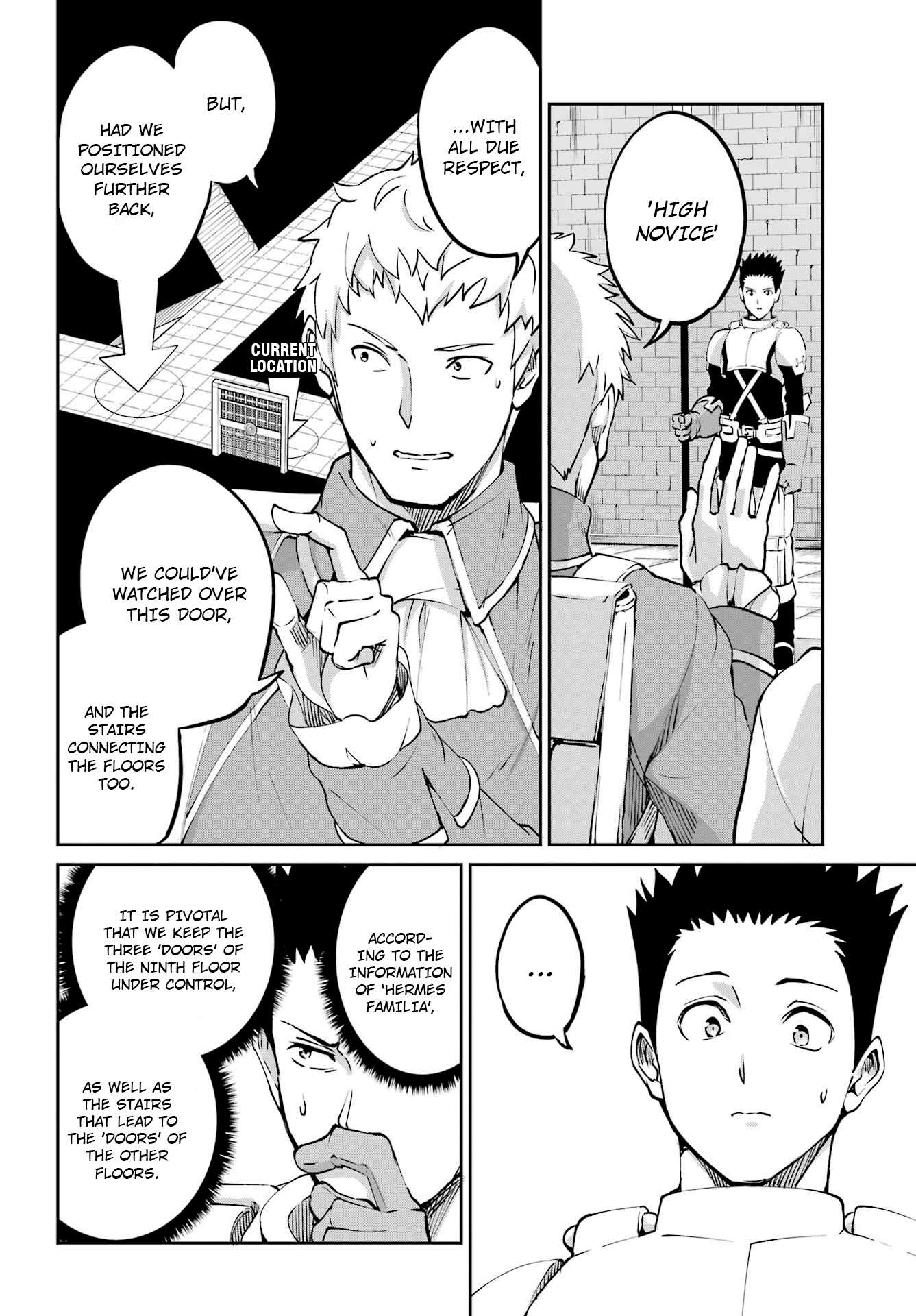 Dungeon ni Deai o Motomeru no wa Machigatte Iru Darou ka Gaiden - Sword Oratoria chapter 107 page 2