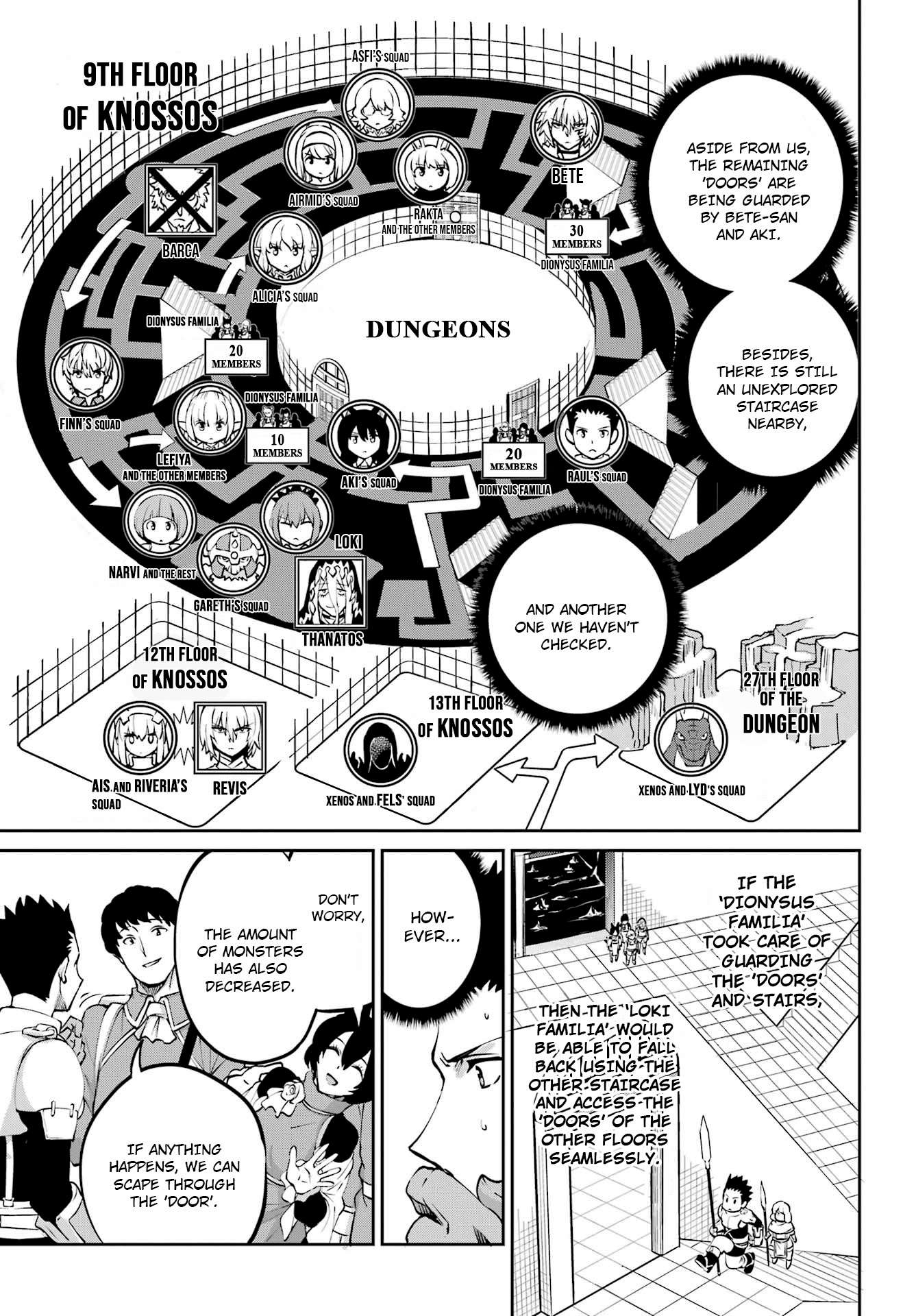 Dungeon ni Deai o Motomeru no wa Machigatte Iru Darou ka Gaiden - Sword Oratoria chapter 107 page 3