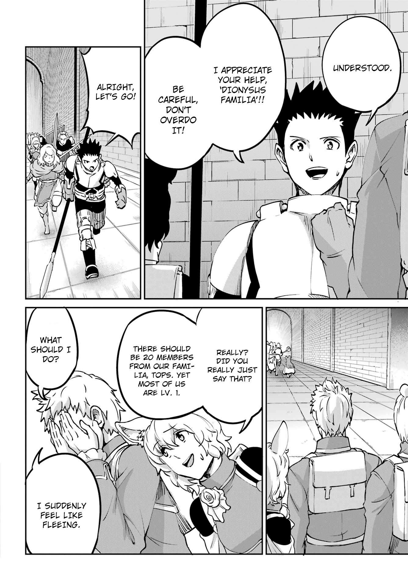 Dungeon ni Deai o Motomeru no wa Machigatte Iru Darou ka Gaiden - Sword Oratoria chapter 107 page 4