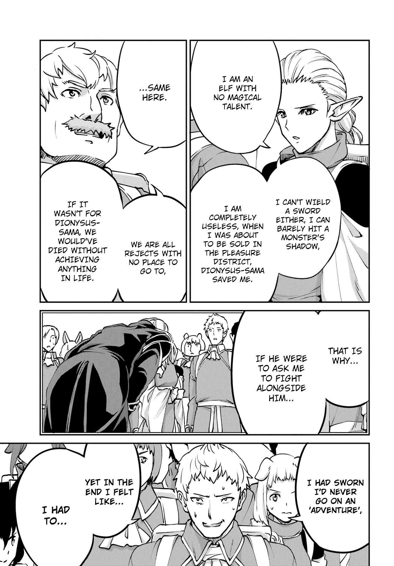 Dungeon ni Deai o Motomeru no wa Machigatte Iru Darou ka Gaiden - Sword Oratoria chapter 107 page 7