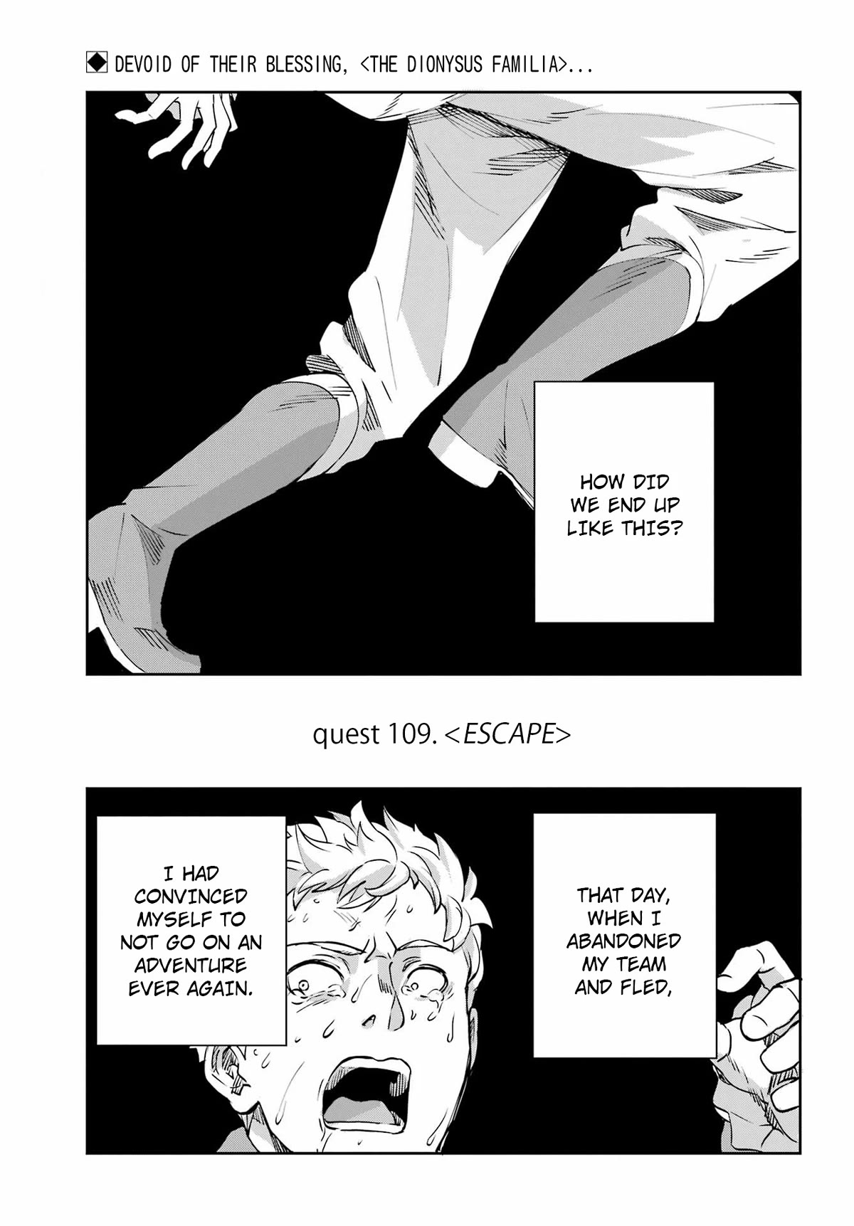 Dungeon ni Deai o Motomeru no wa Machigatte Iru Darou ka Gaiden - Sword Oratoria chapter 109 page 3