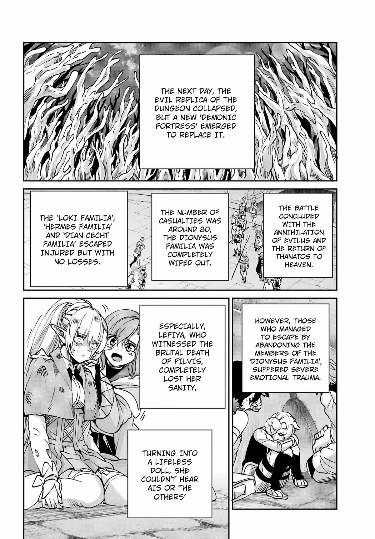 Dungeon ni Deai o Motomeru no wa Machigatte Iru Darou ka Gaiden - Sword Oratoria chapter 109 page 42