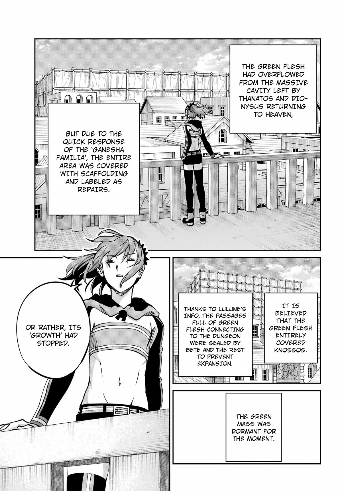 Dungeon ni Deai o Motomeru no wa Machigatte Iru Darou ka Gaiden - Sword Oratoria chapter 109 page 43