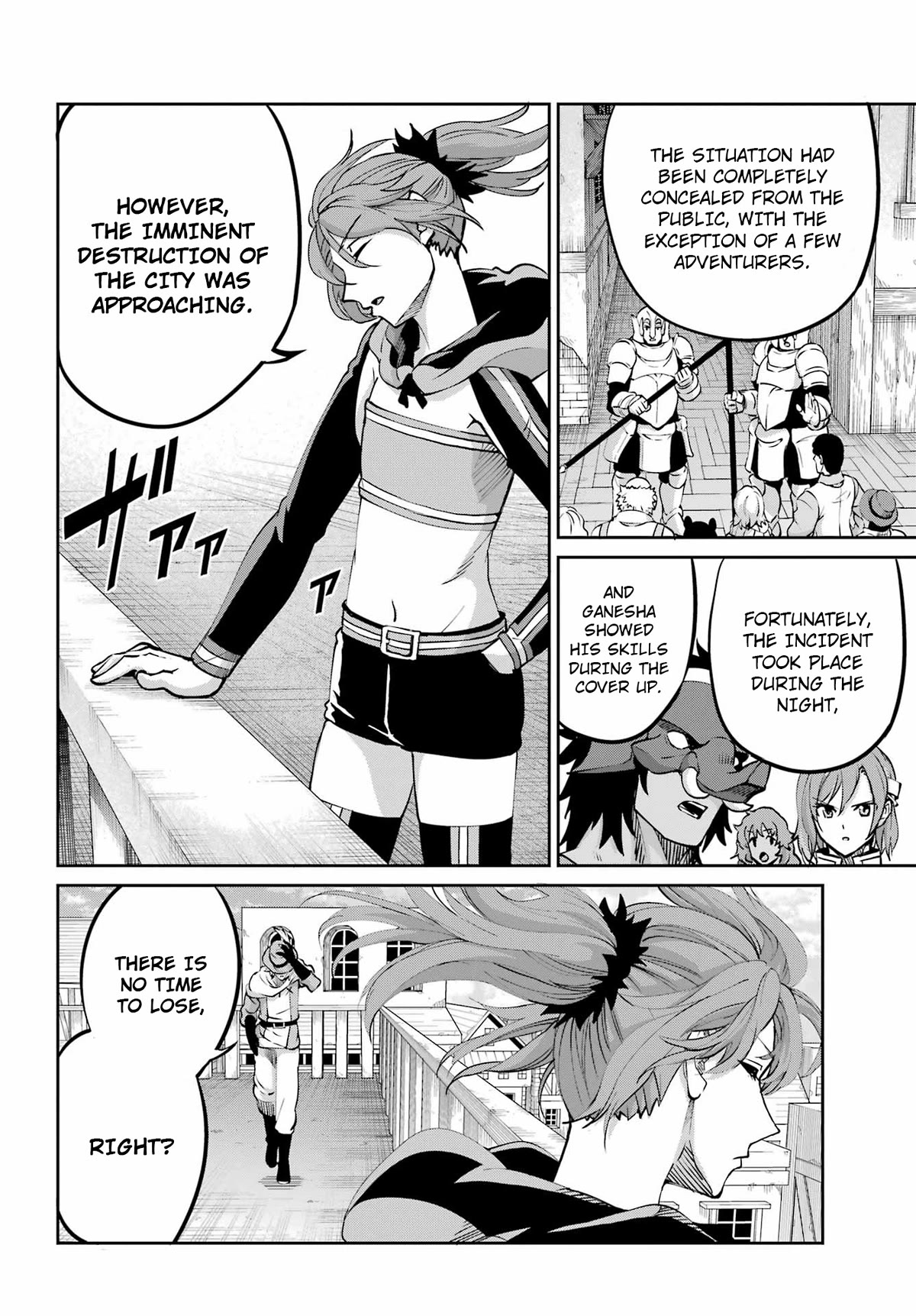 Dungeon ni Deai o Motomeru no wa Machigatte Iru Darou ka Gaiden - Sword Oratoria chapter 109 page 44