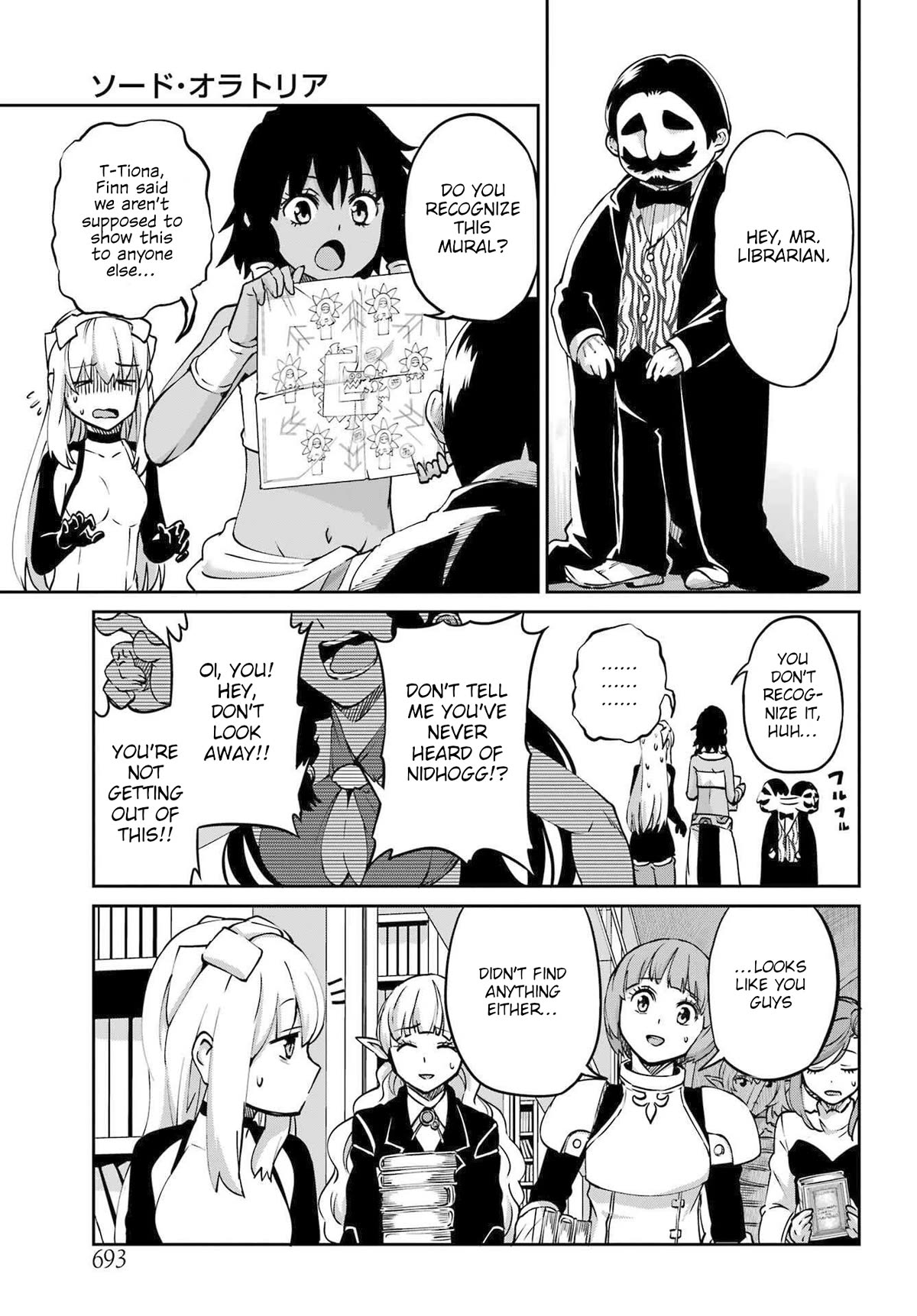 Dungeon ni Deai o Motomeru no wa Machigatte Iru Darou ka Gaiden - Sword Oratoria chapter 113 page 34