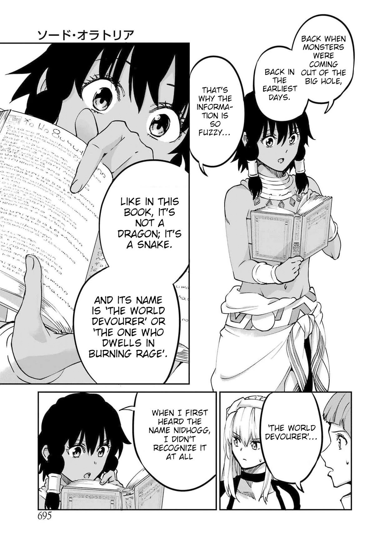 Dungeon ni Deai o Motomeru no wa Machigatte Iru Darou ka Gaiden - Sword Oratoria chapter 113 page 36