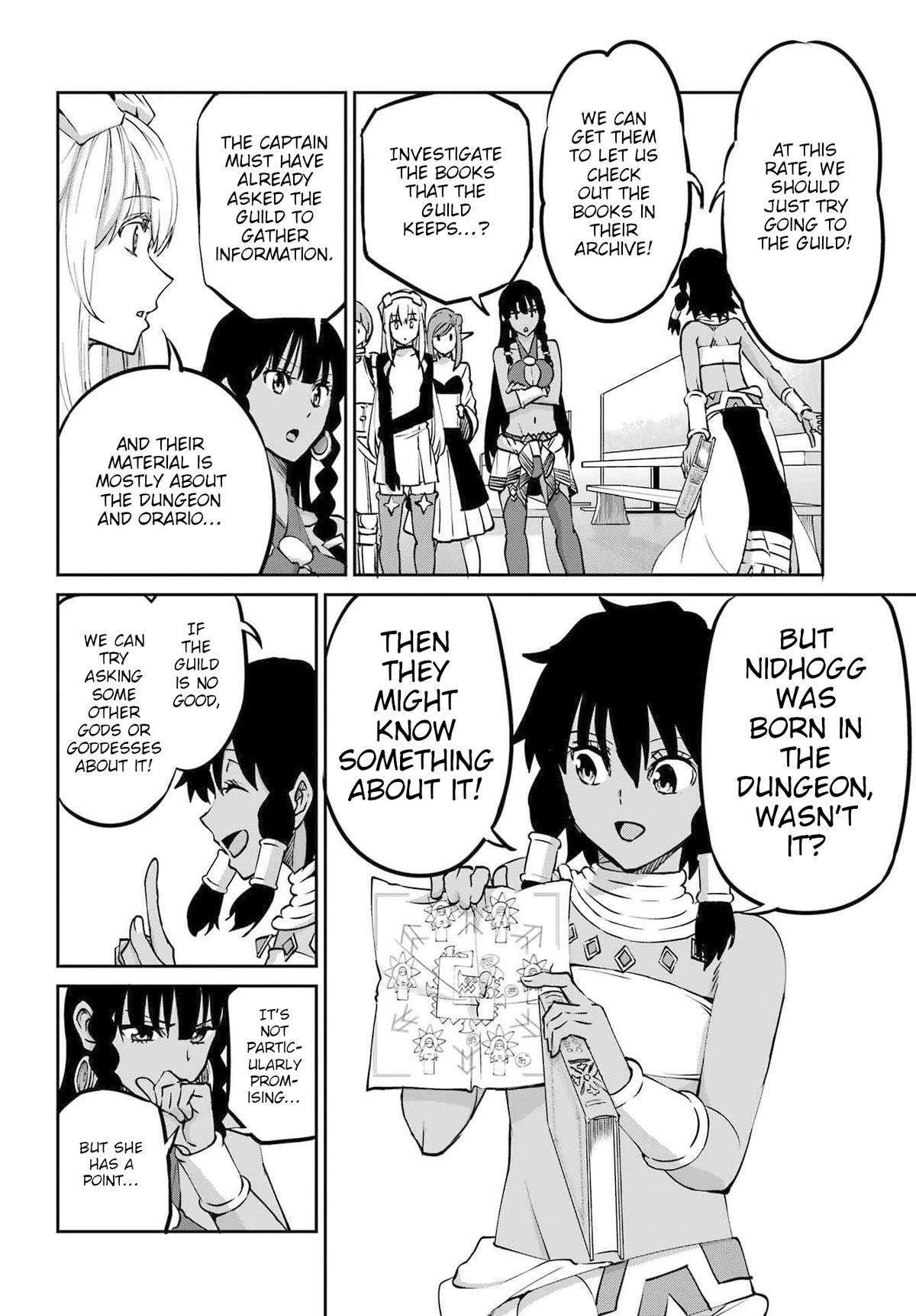 Dungeon ni Deai o Motomeru no wa Machigatte Iru Darou ka Gaiden - Sword Oratoria chapter 113 page 39