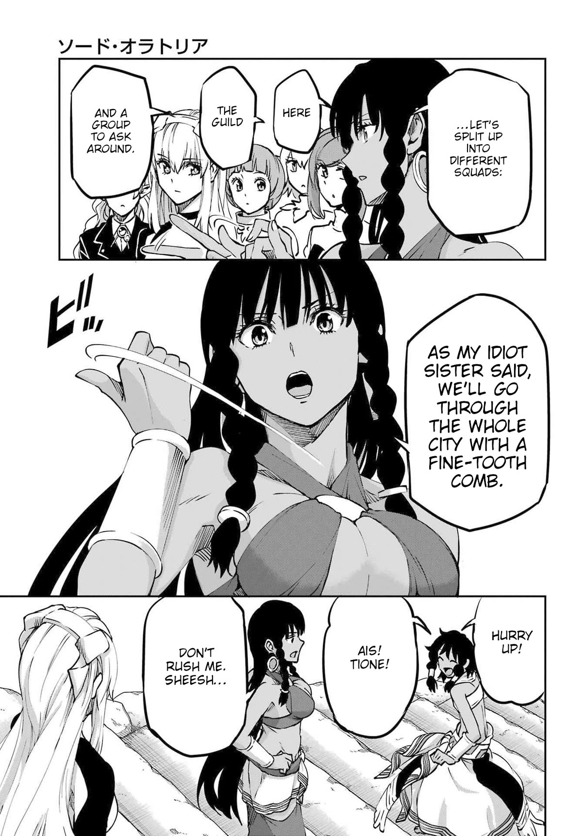 Dungeon ni Deai o Motomeru no wa Machigatte Iru Darou ka Gaiden - Sword Oratoria chapter 113 page 40