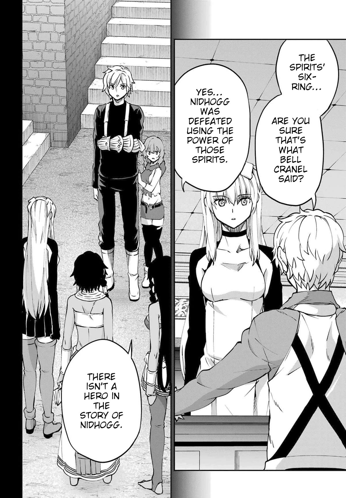 Dungeon ni Deai o Motomeru no wa Machigatte Iru Darou ka Gaiden - Sword Oratoria chapter 114 page 10