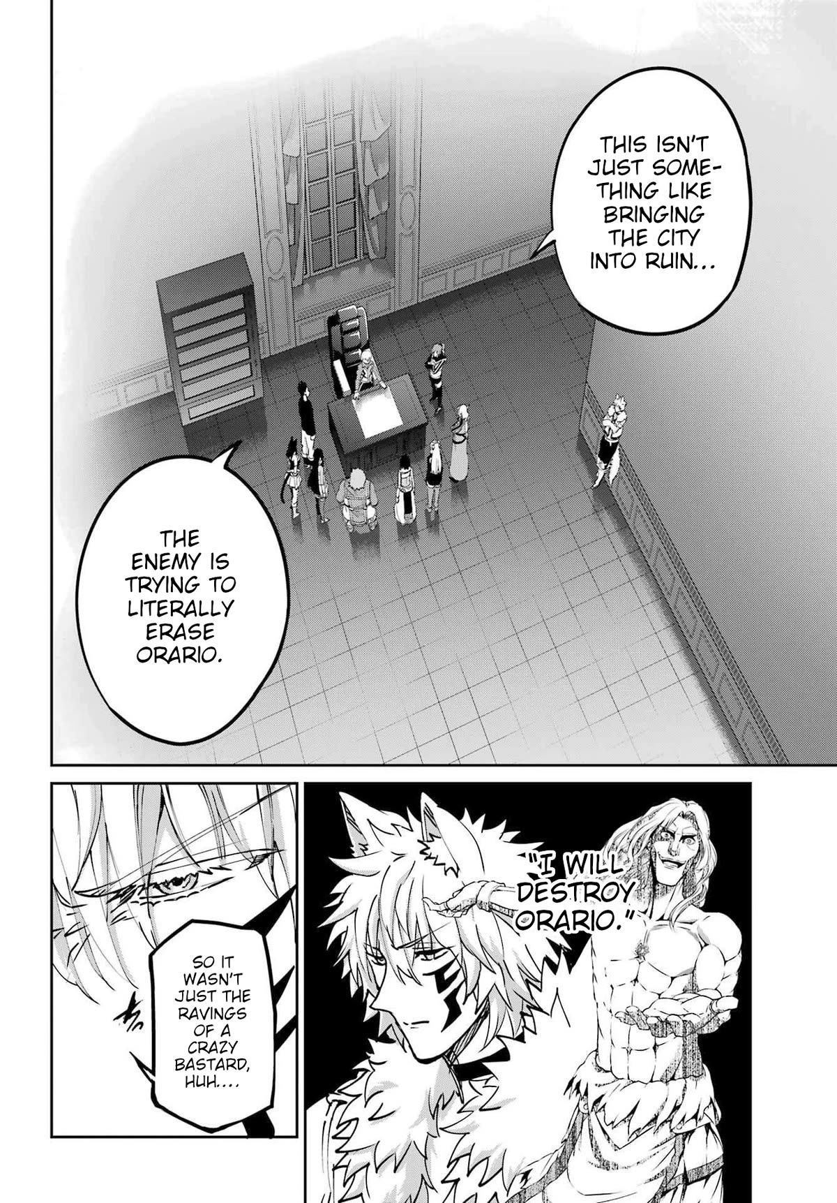 Dungeon ni Deai o Motomeru no wa Machigatte Iru Darou ka Gaiden - Sword Oratoria chapter 114 page 25